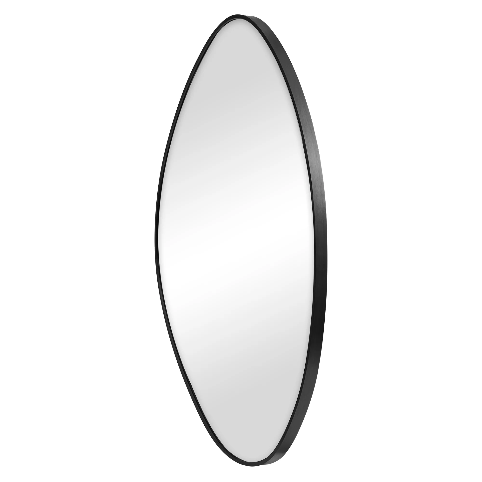 Kai 90cm Pebble Mirror Black - Image 7