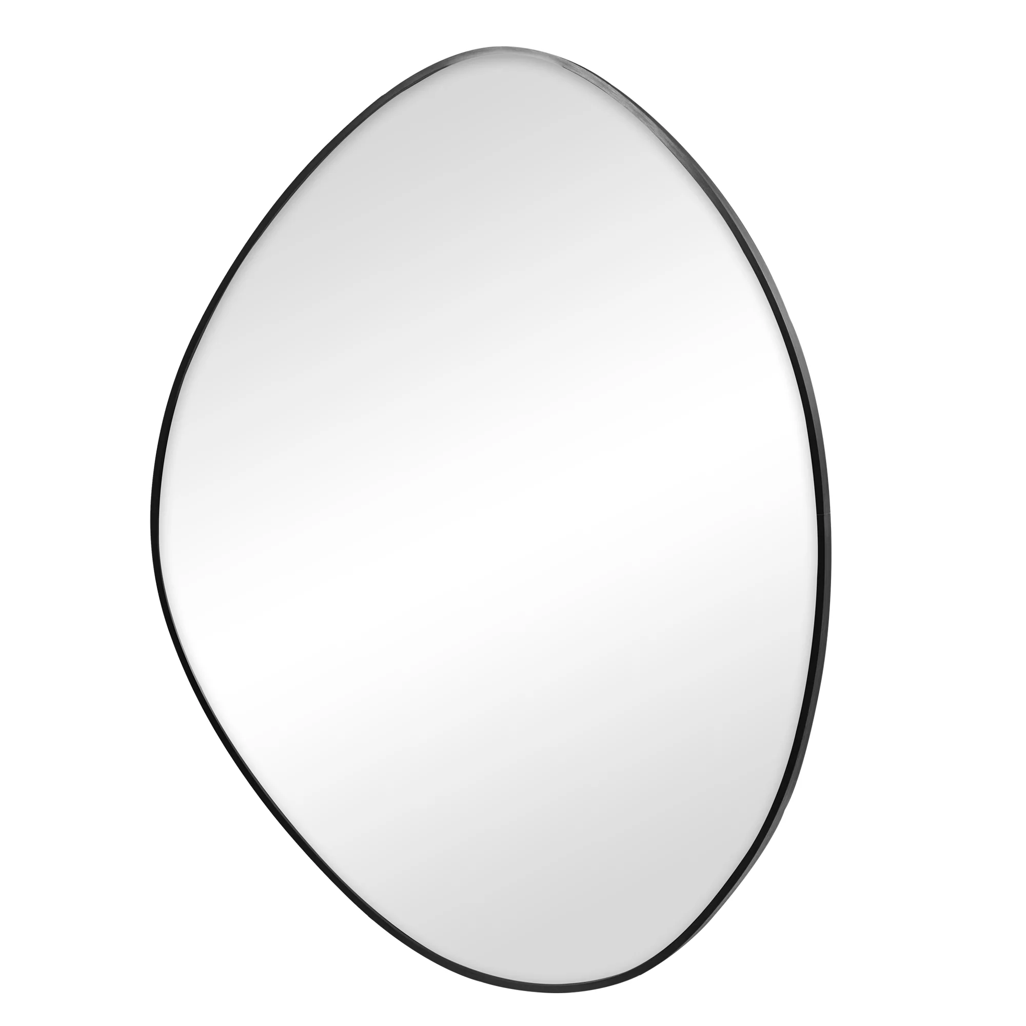 Kai 90cm Pebble Mirror Black - Image 8