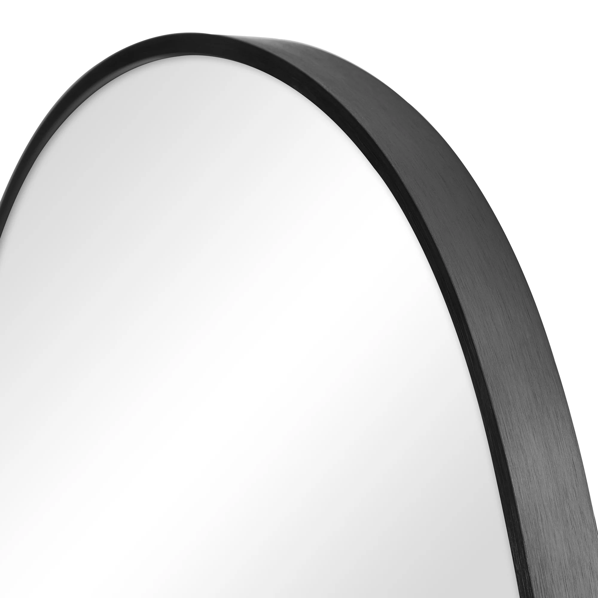 Kai 90cm Pebble Mirror Black - Image 9