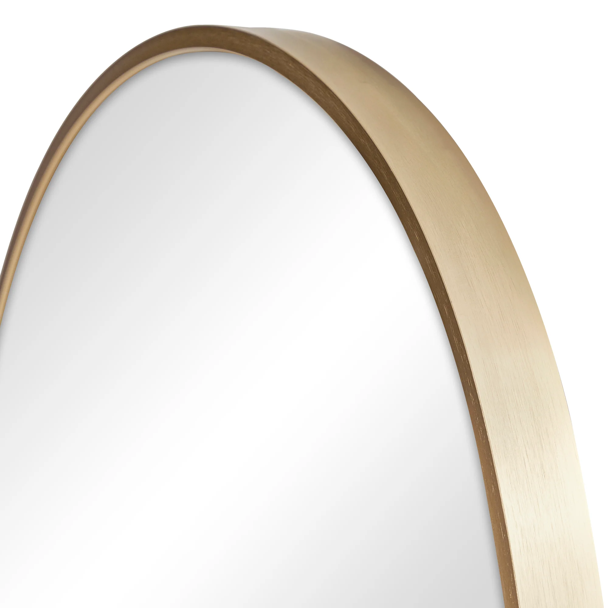 Kai 90cm Pebble Mirror Gold - Image 9