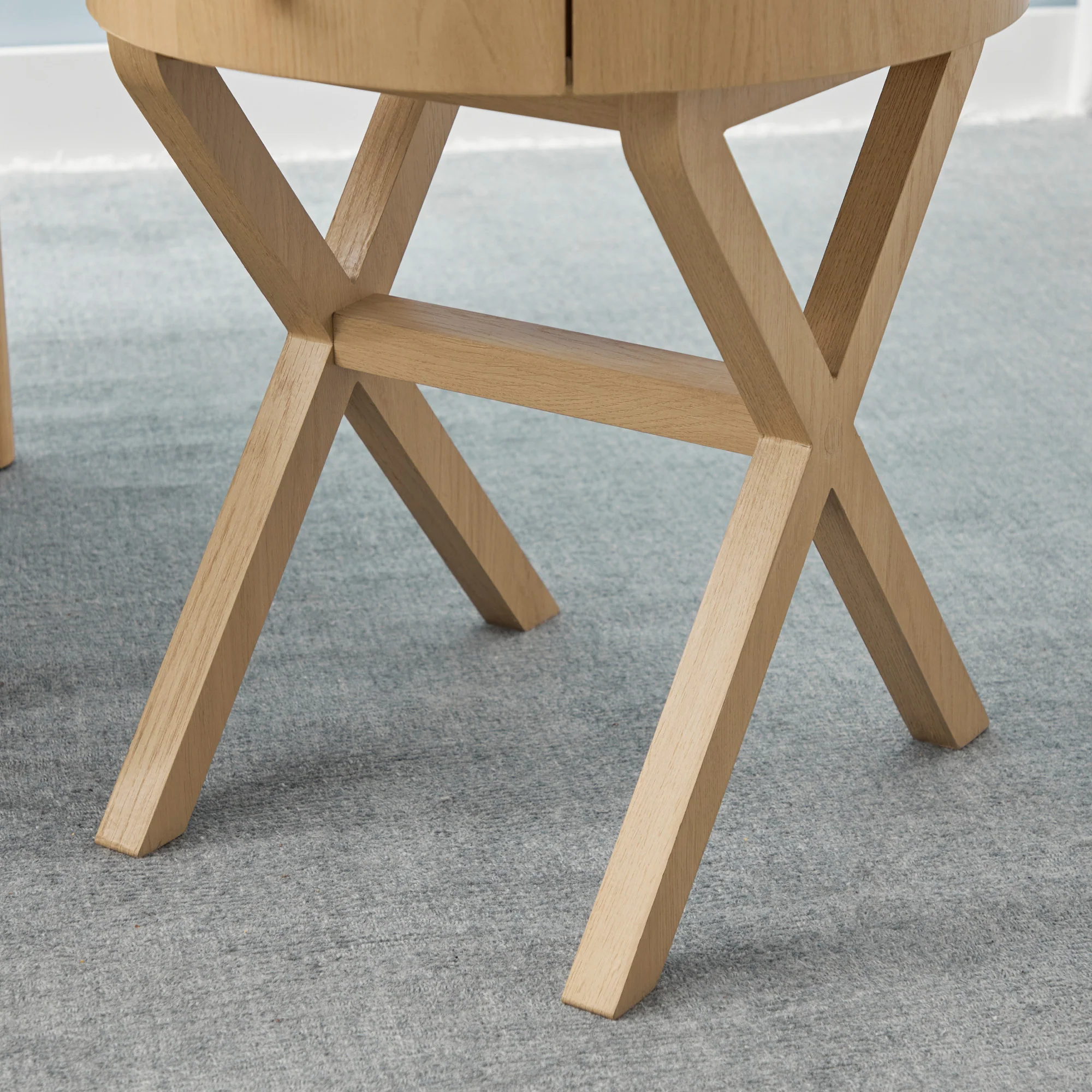 Lee Side Table Oak - Image 9
