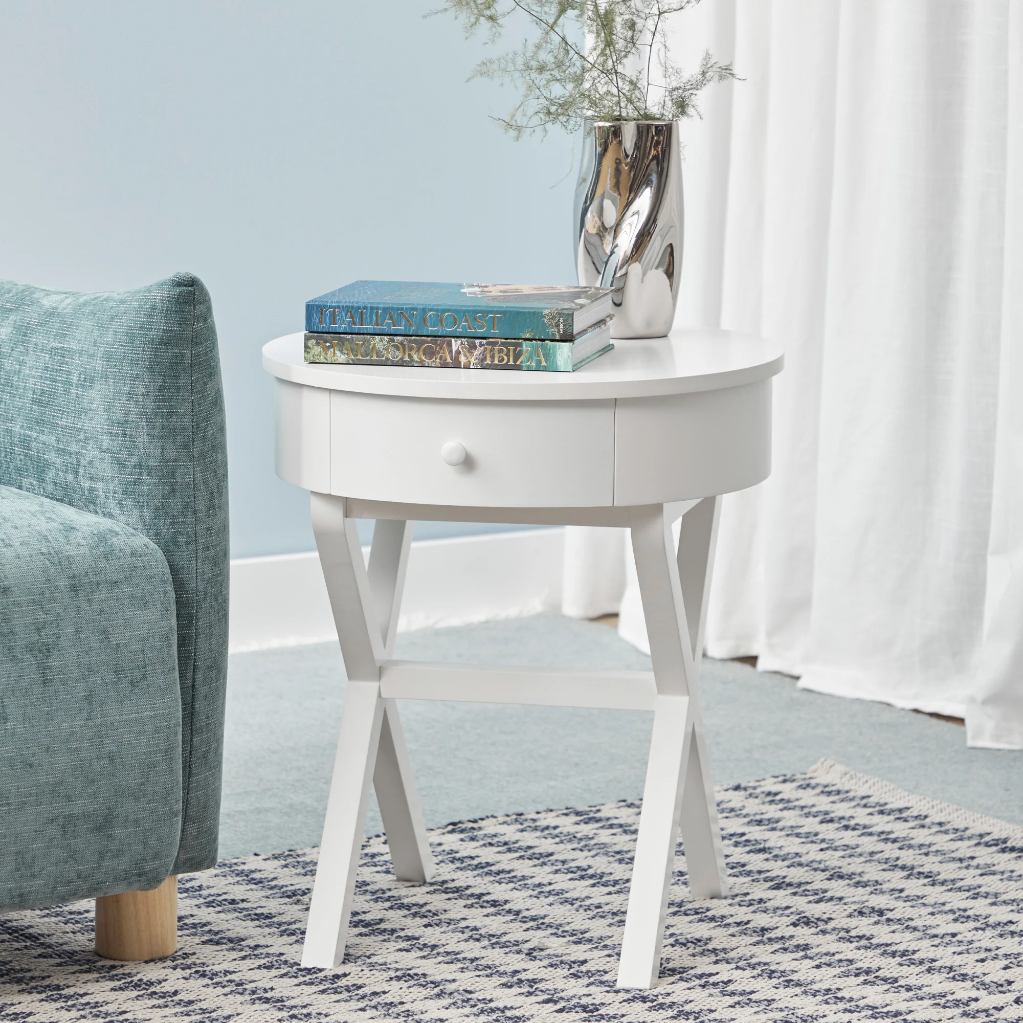 Lee Side Table White