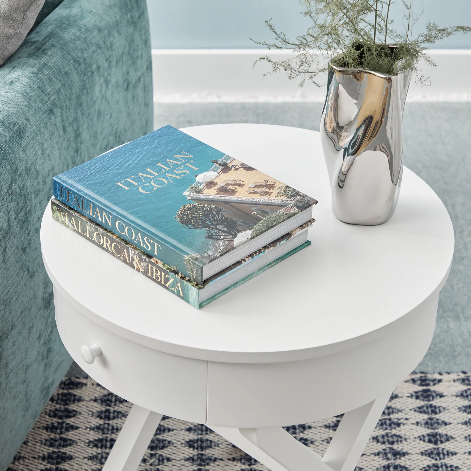 Lee Side Table White - Image 4