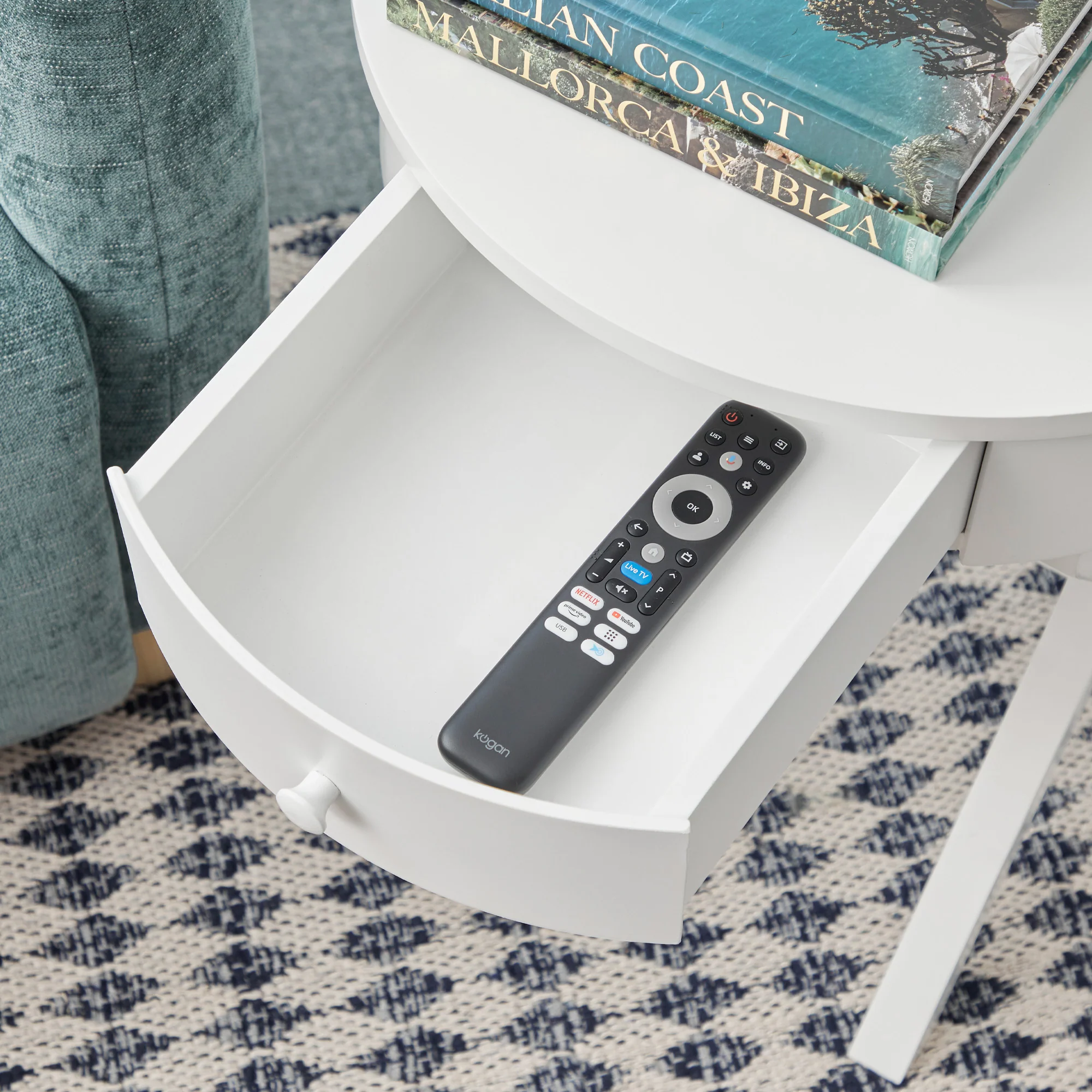 Lee Side Table White - Image 7