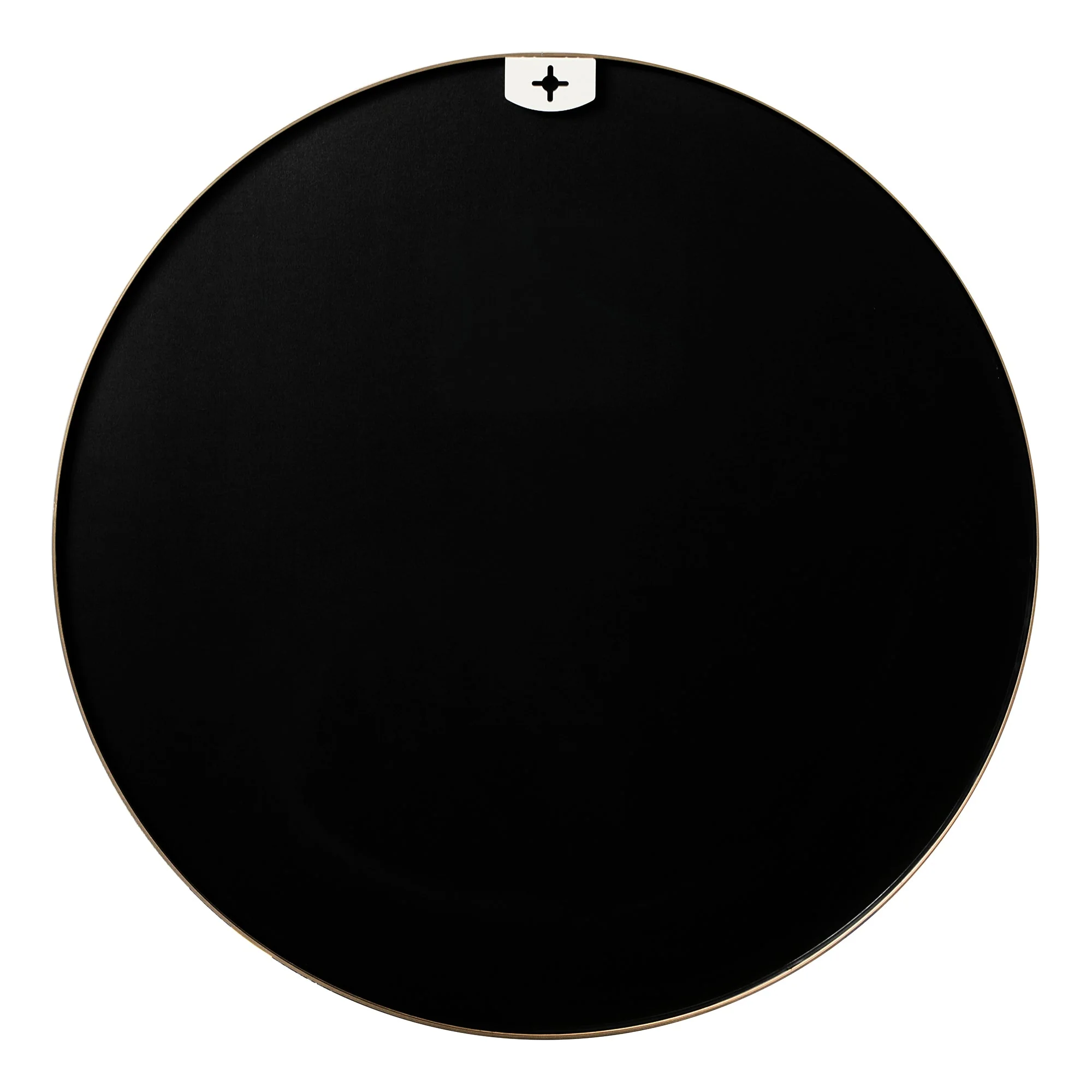 Linda 90cm Round Wall Mirror Gold - Image 6