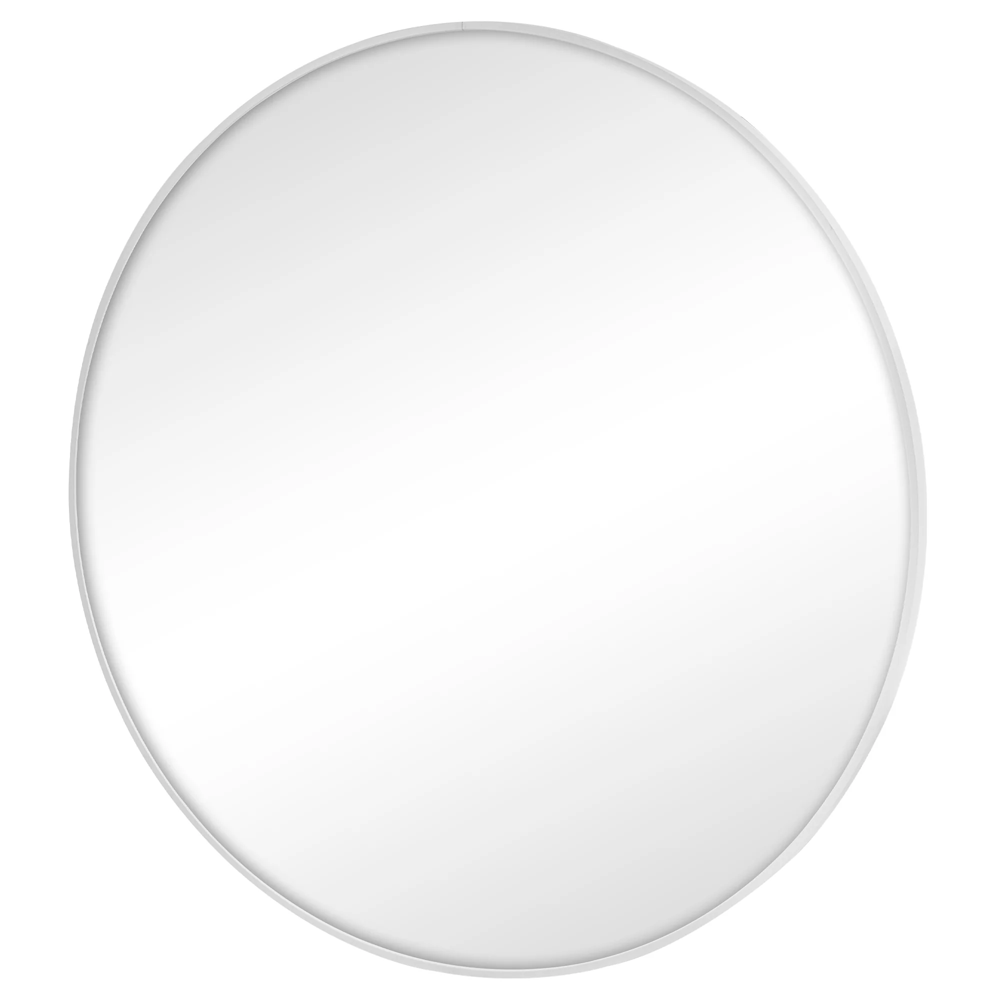 Linda 90cm Round Wall Mirror White - Image 5