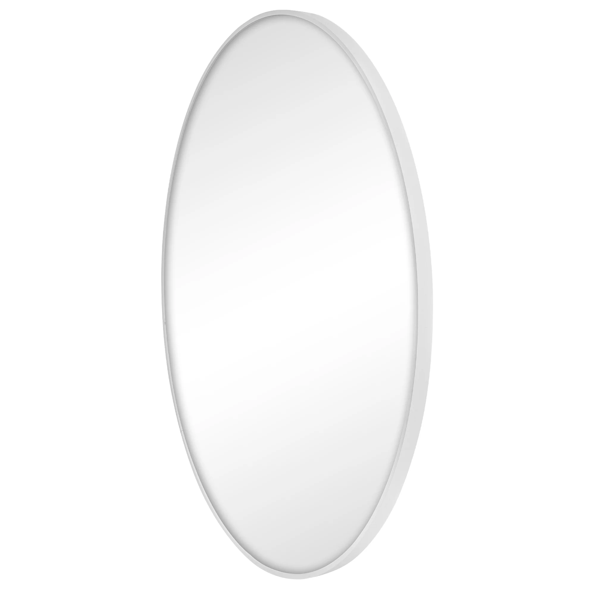 Linda 90cm Round Wall Mirror White - Image 6