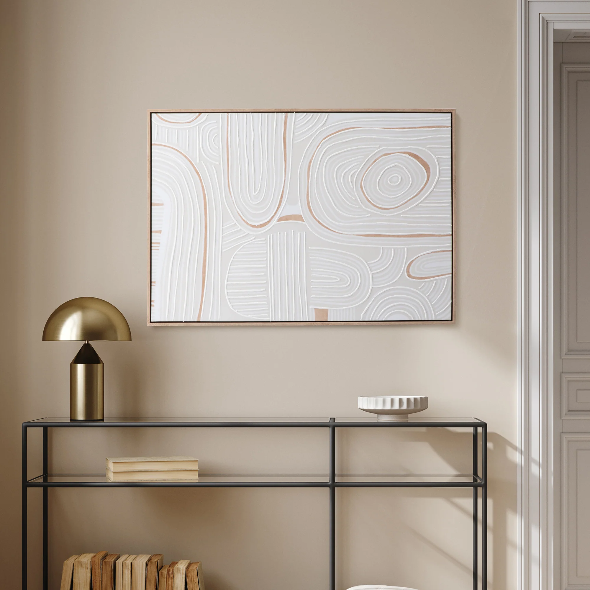 Line Drawing Wall Art 70x100cm - Image 3
