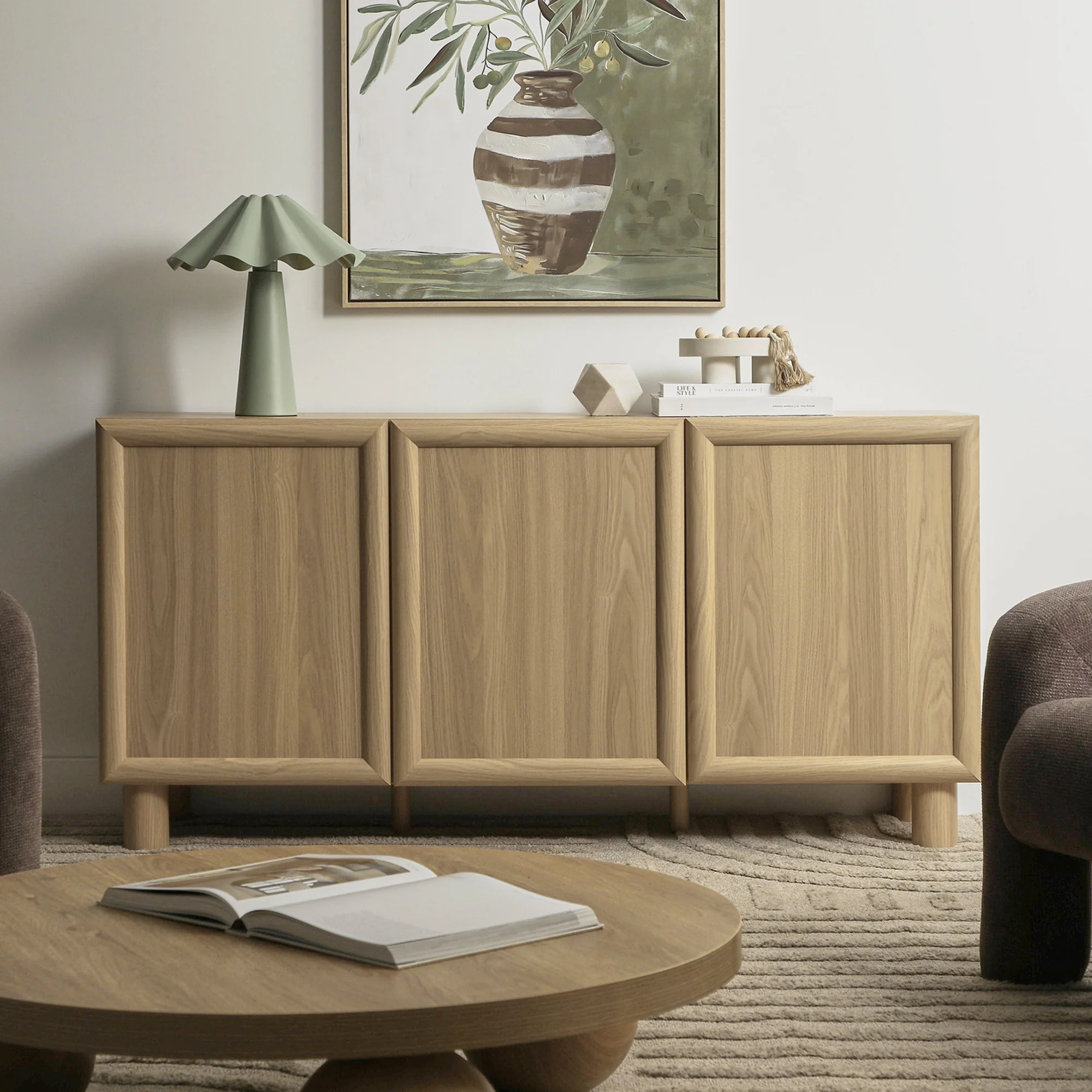 Linero Buffet Oak (150cm) - Image 4