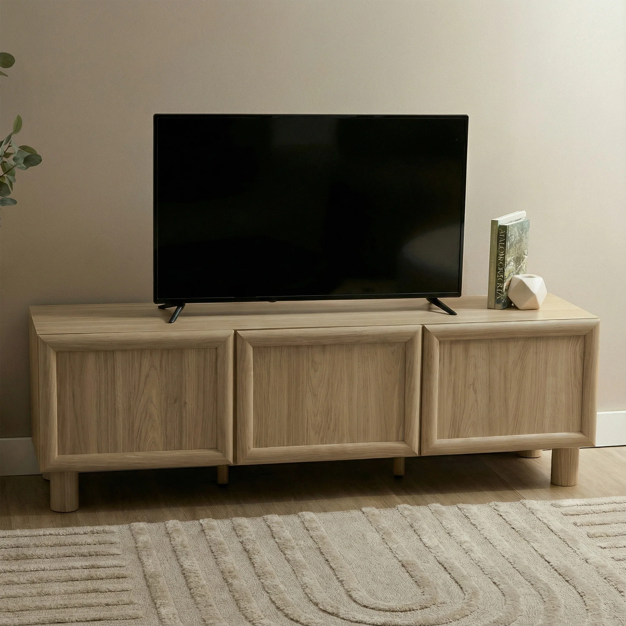 Linero Entertainment Unit Oak (160cm) - Image 7