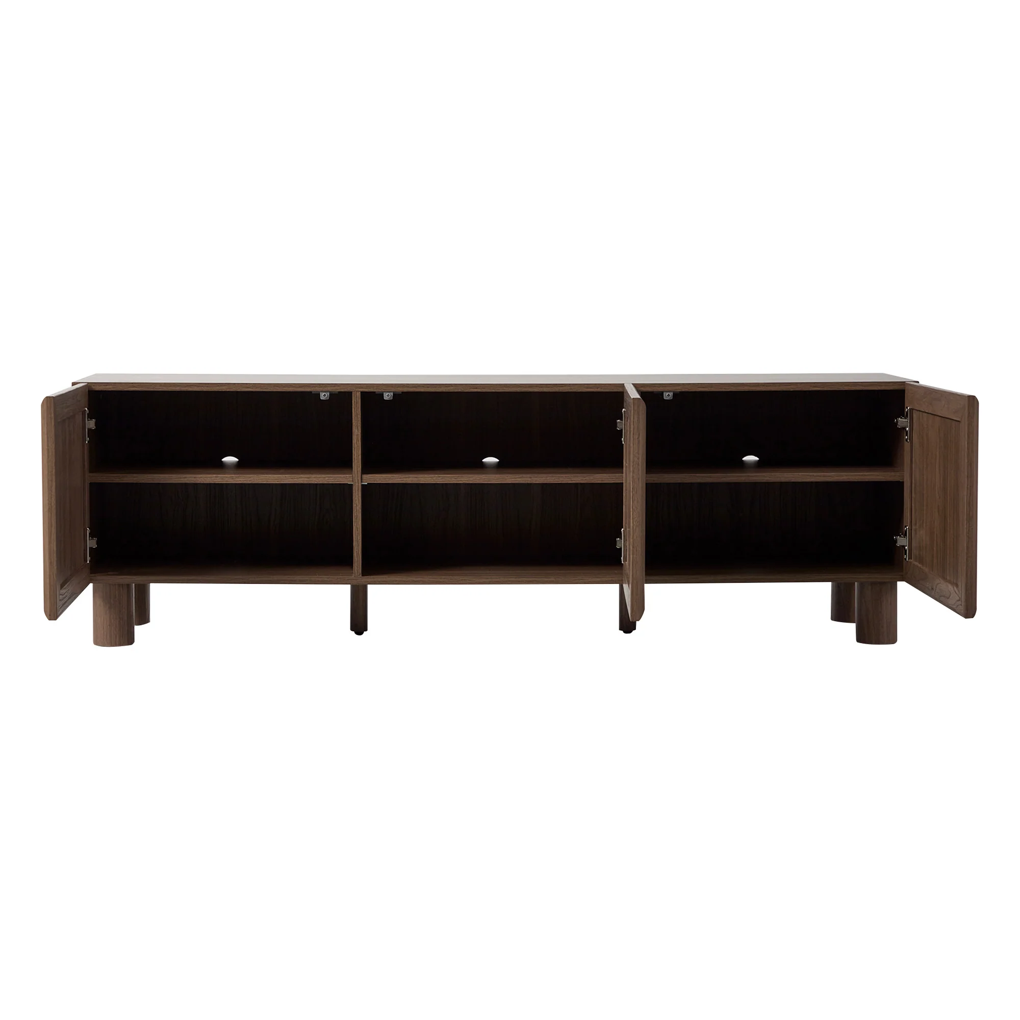 Linero Entertainment Unit Walnut (160cm) - Image 12