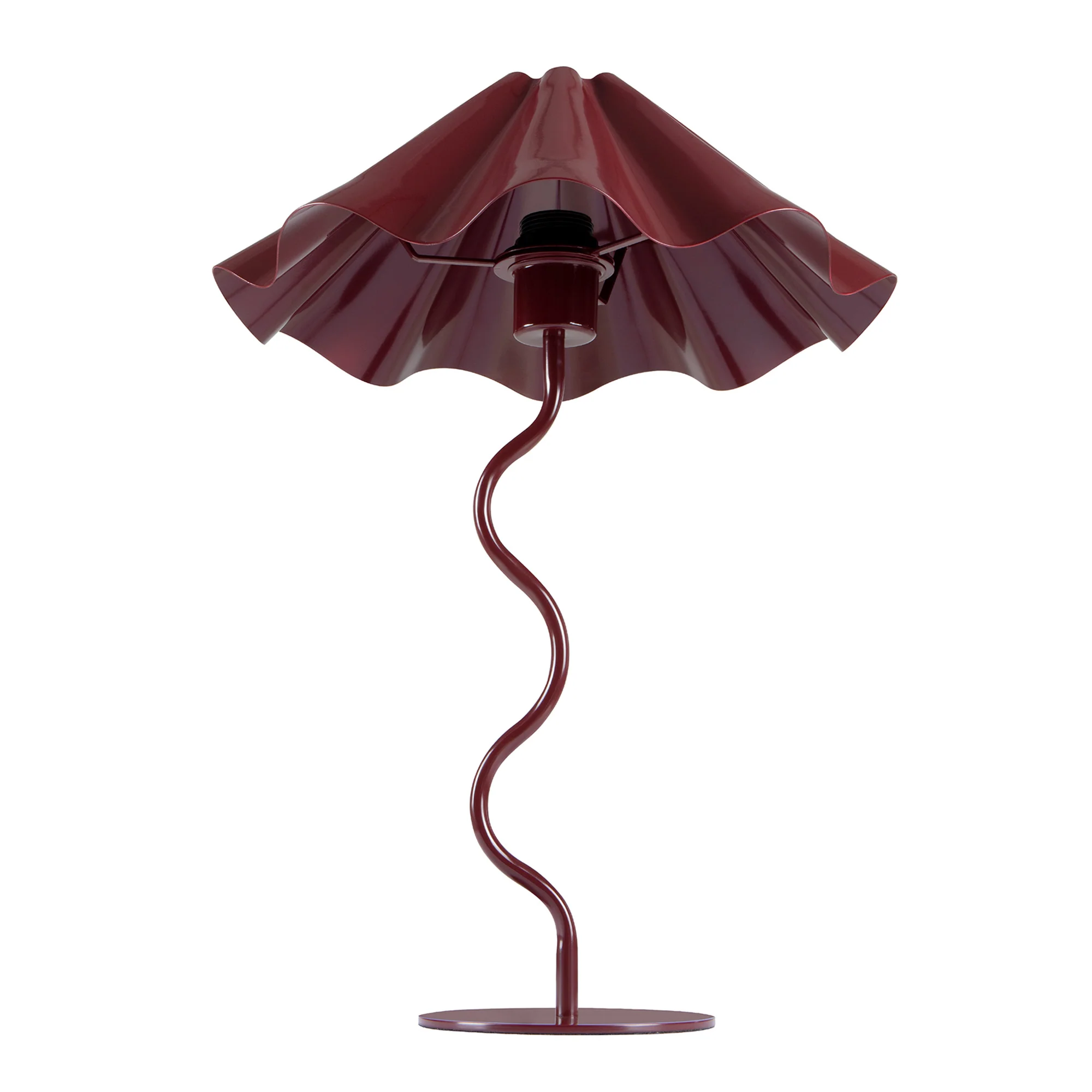 Lola Table Lamp Cabernet (Set of 2) - Image 4