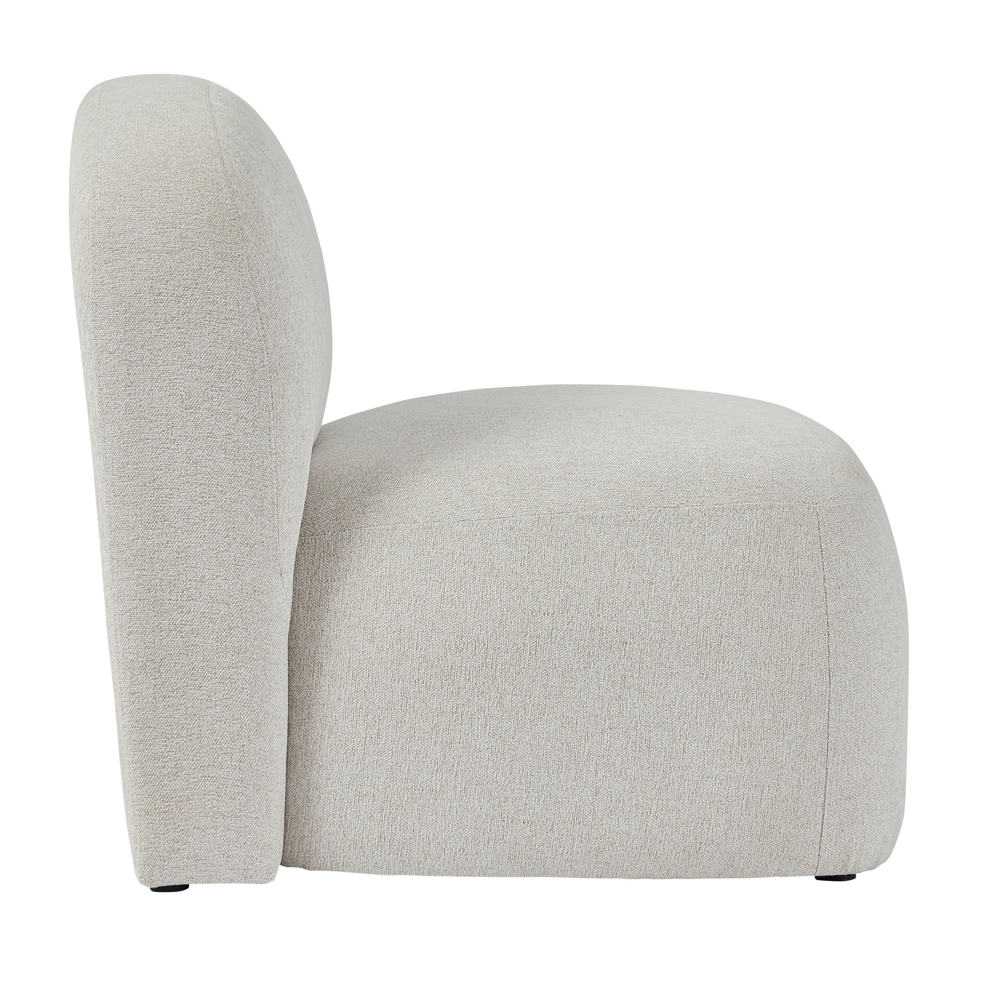 Luca Block Accent Chair Cream - Image 9