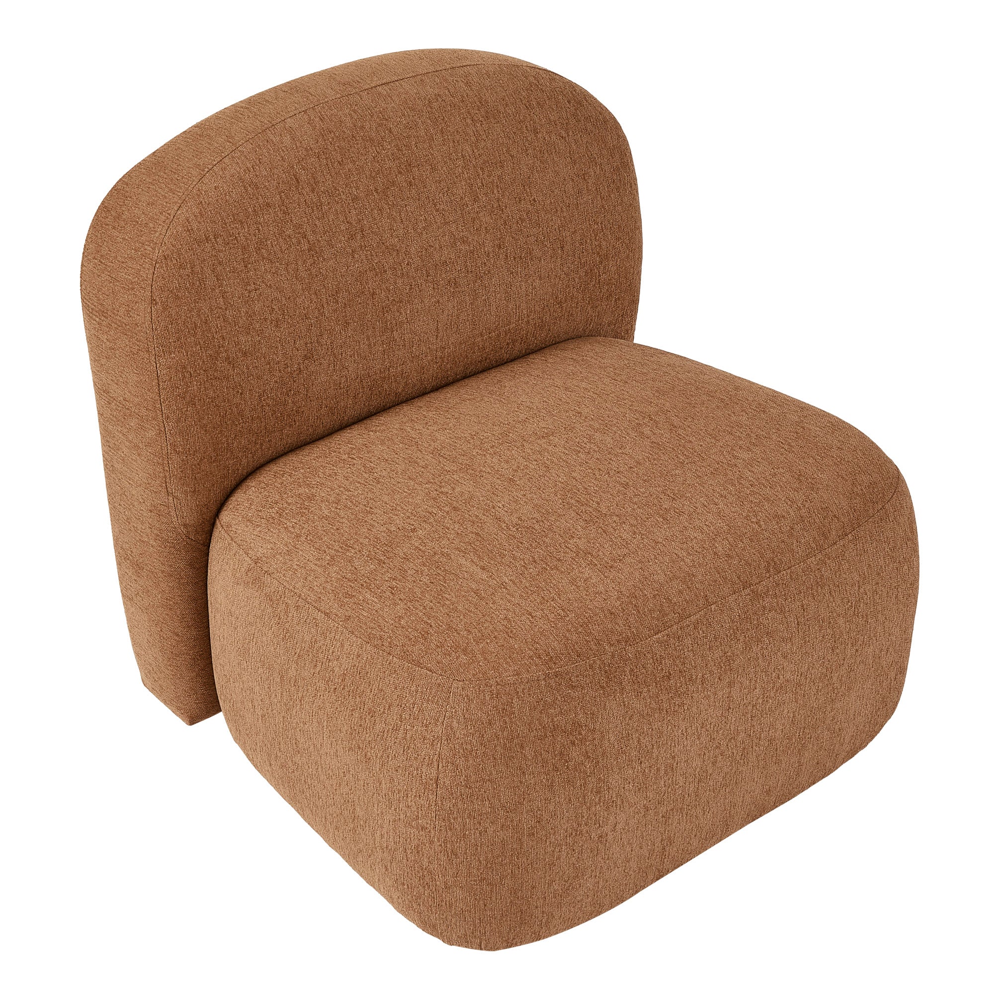 Luca Block Accent Chair Pumpkin - Image 12
