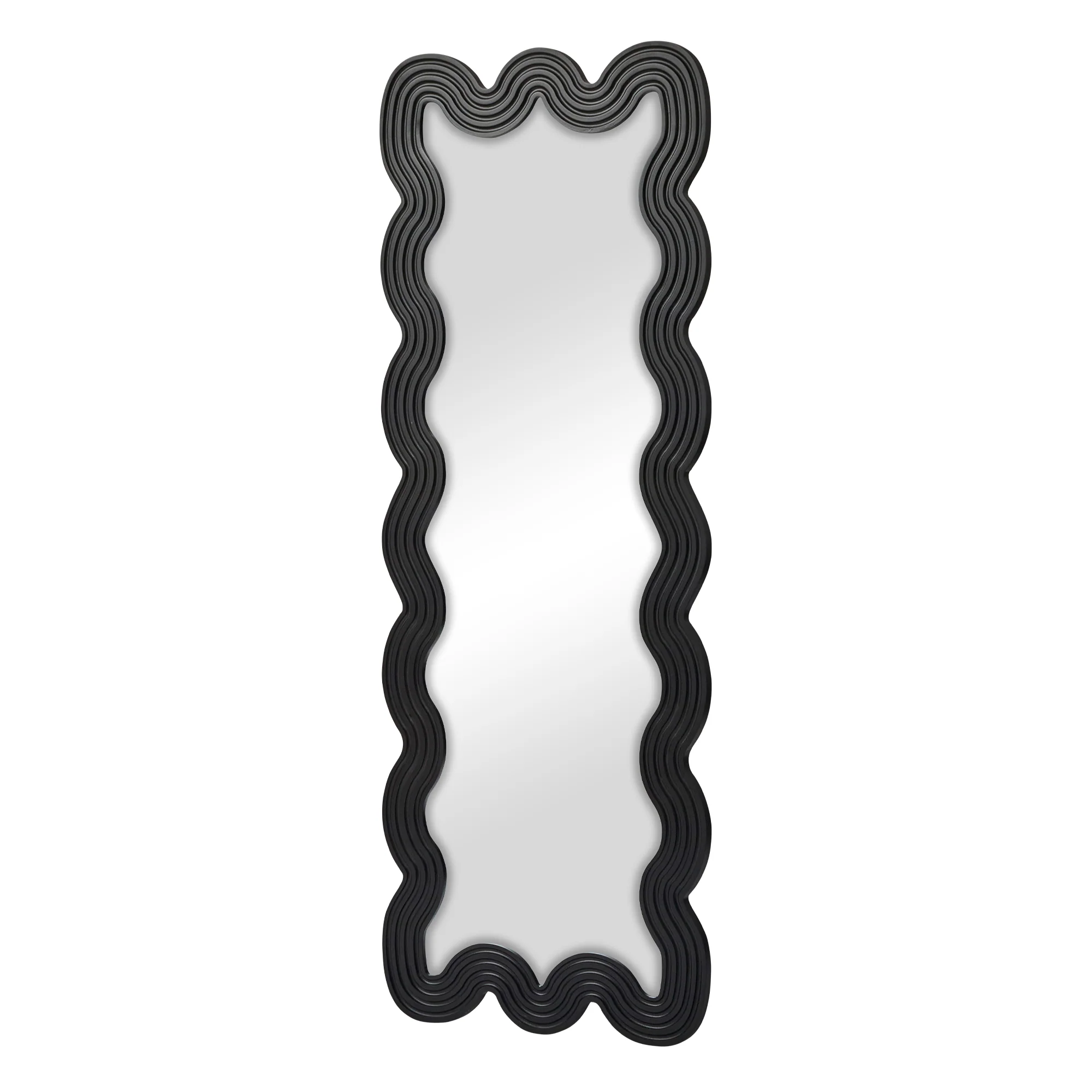 Lulu 160cm Floor Mirror Black - Image 5