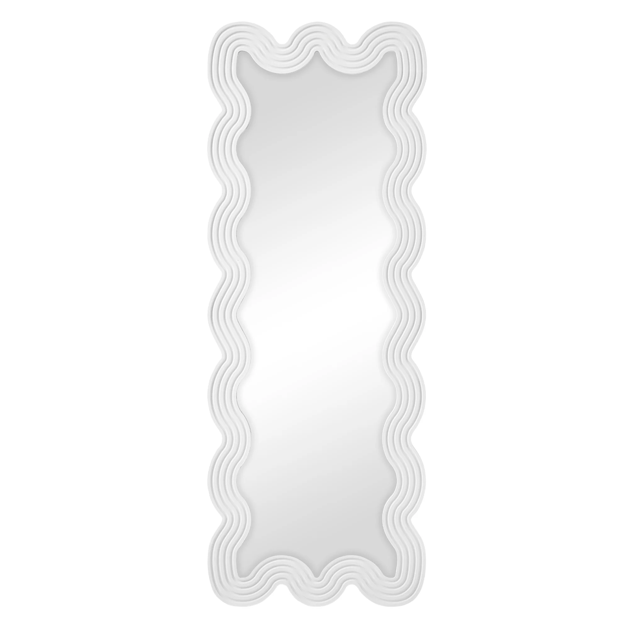Lulu 160cm Floor Mirror White - Image 2