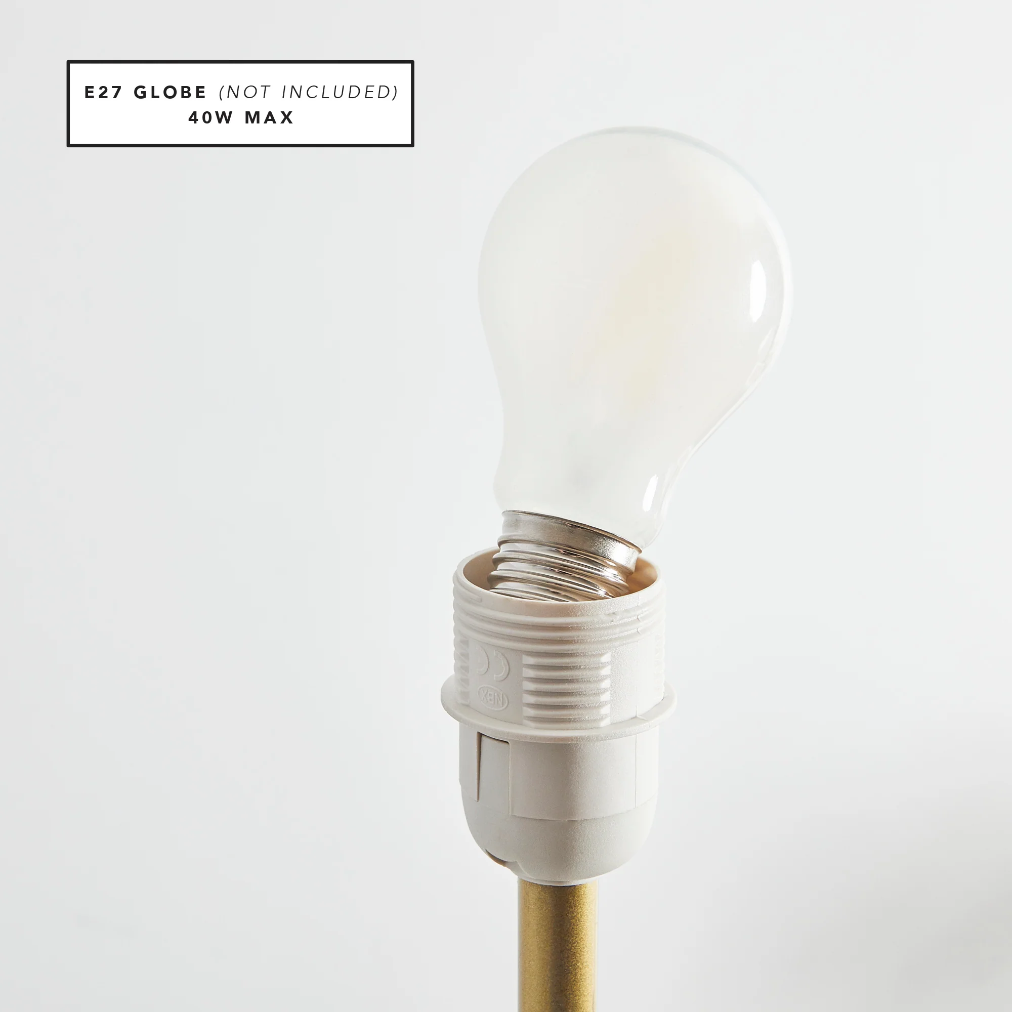 Lulu Squiggle Floor Lamp Gold - Image 10