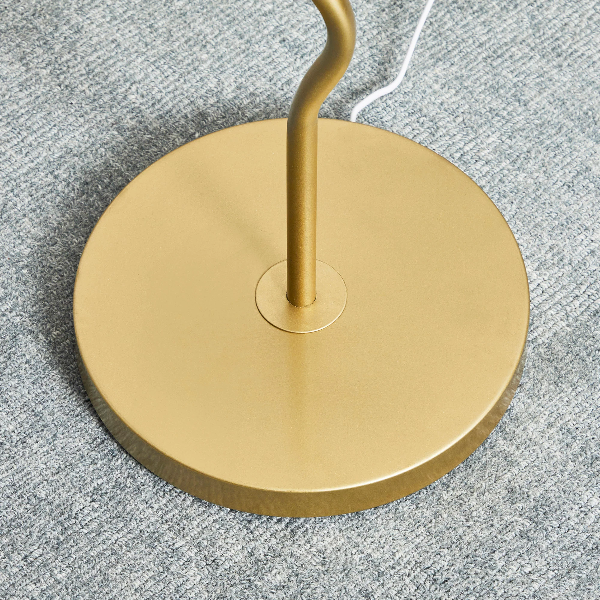 Lulu Squiggle Floor Lamp Gold - Image 8