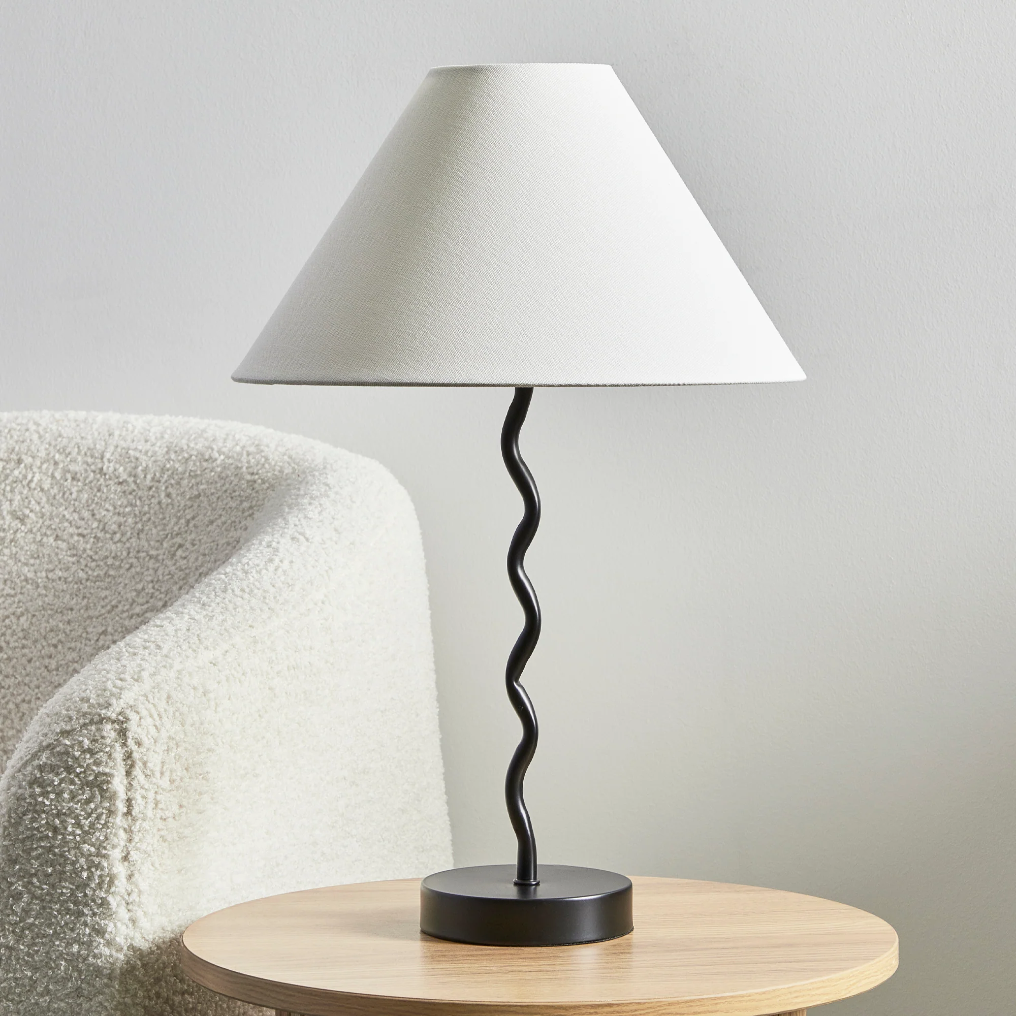 Lulu Squiggle Table Lamp Black (Set of 2) - Image 4