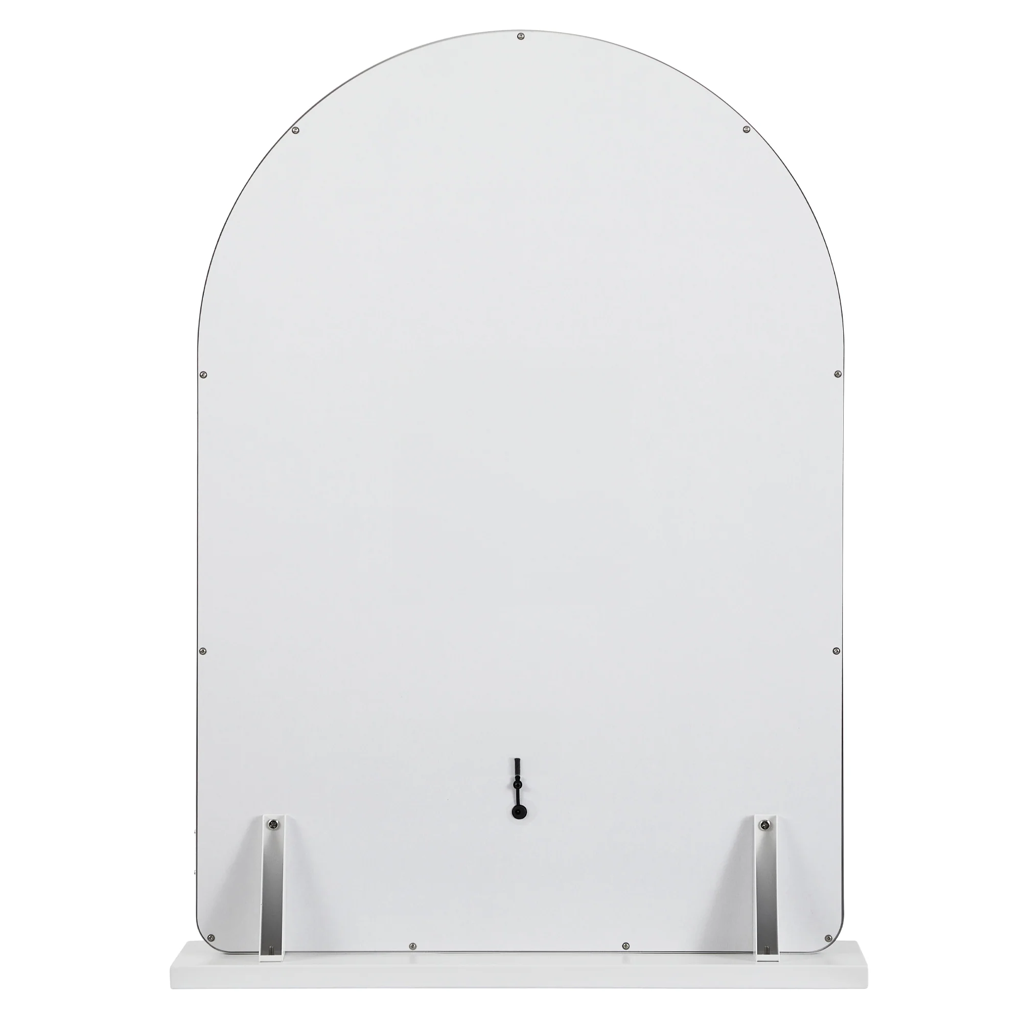 Luna 102cm Arch Front Illuminated Vanity Mirror White - Image 17