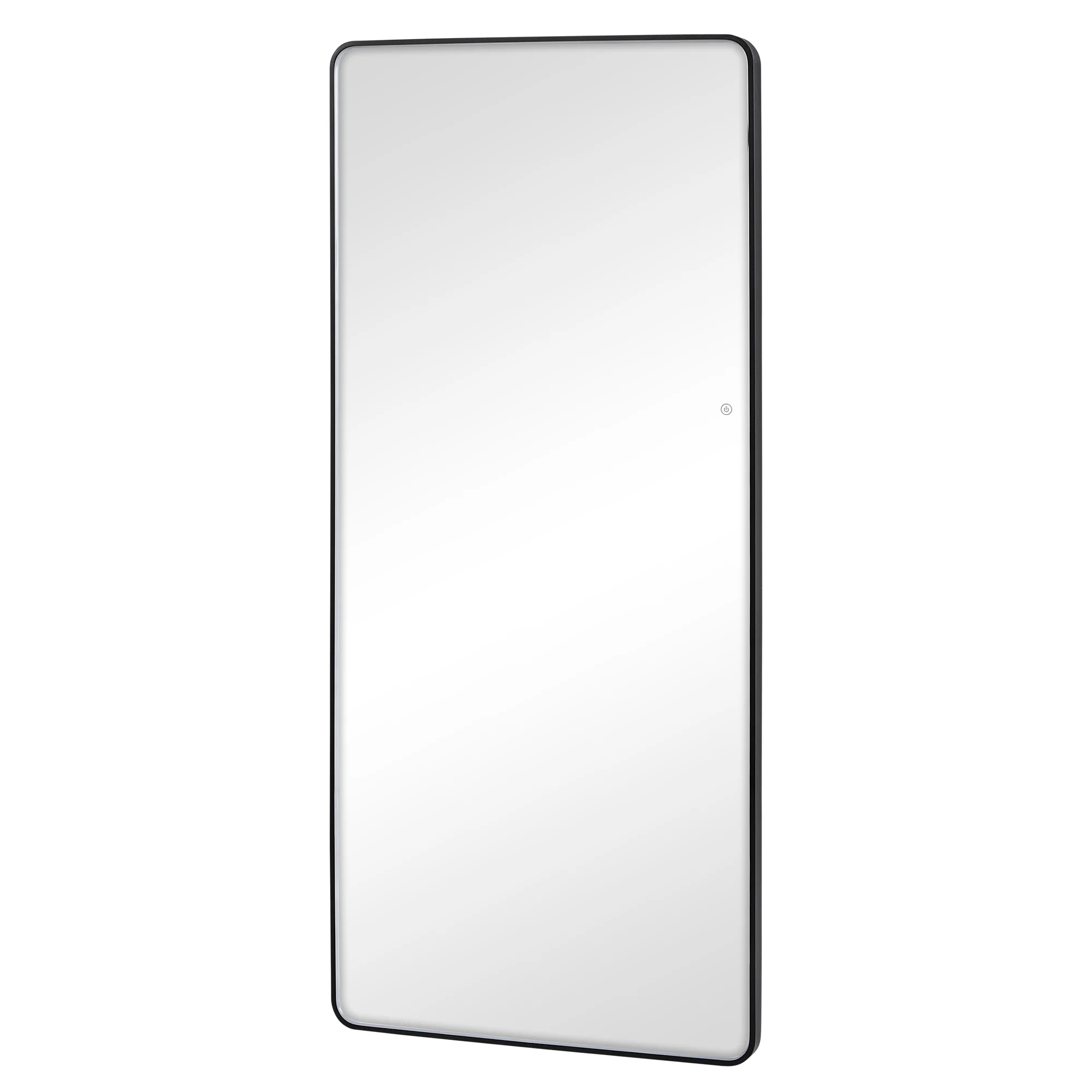 Luna 180cm Rectangle Front Illuminated Mirror Black - Image 13