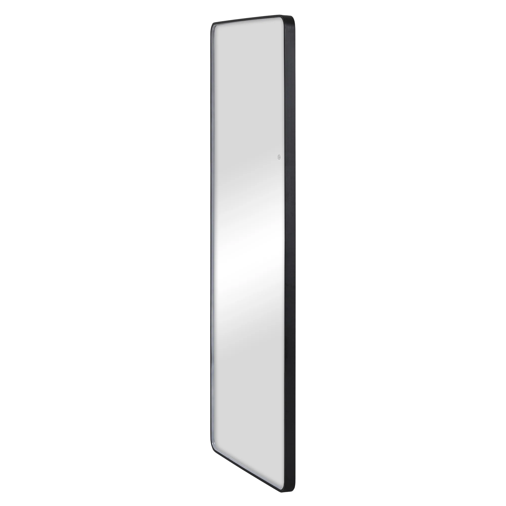 Luna 180cm Rectangle Front Illuminated Mirror Black - Image 14