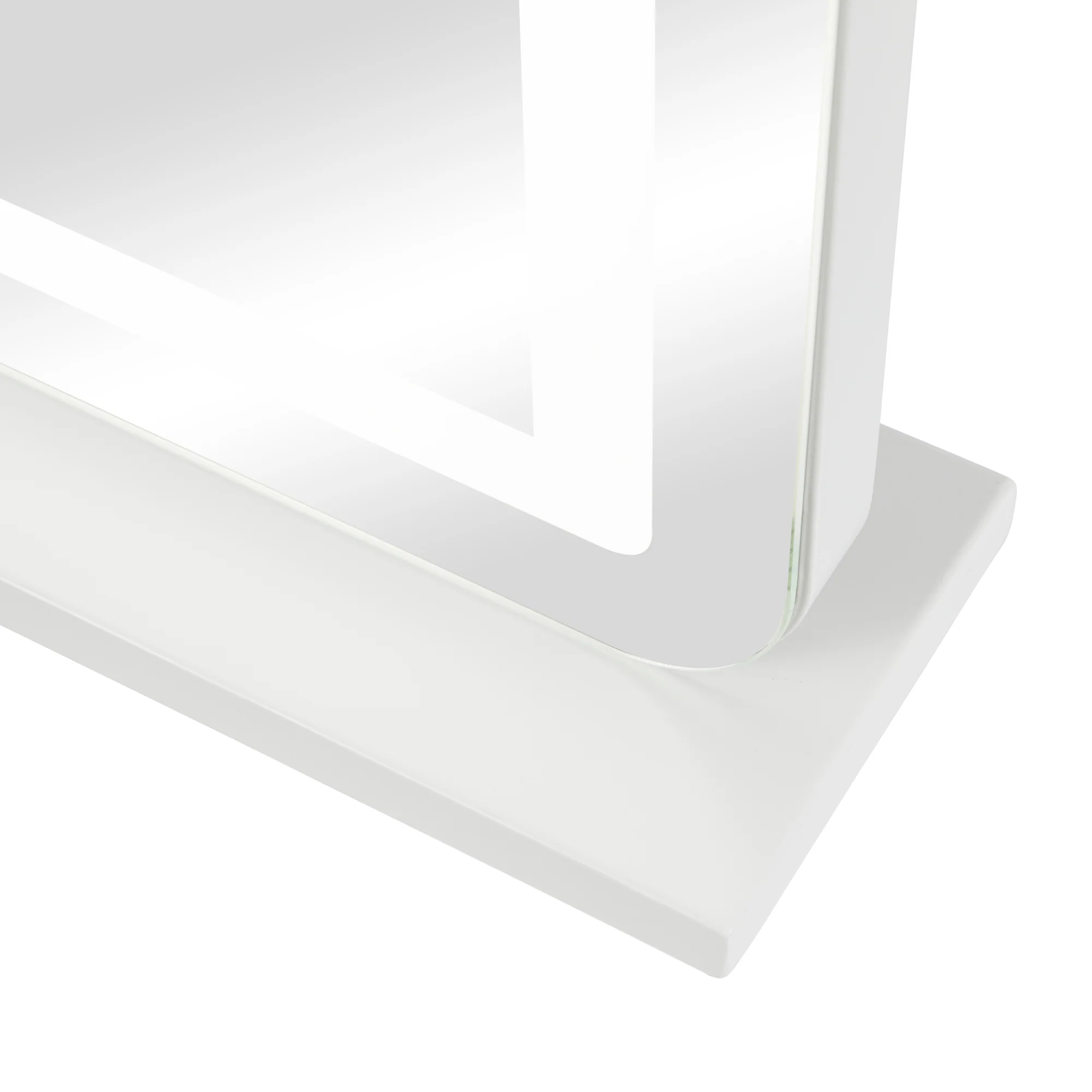 Luna 67cm Rectangle Front Illuminated Vanity Mirror White - Image 13
