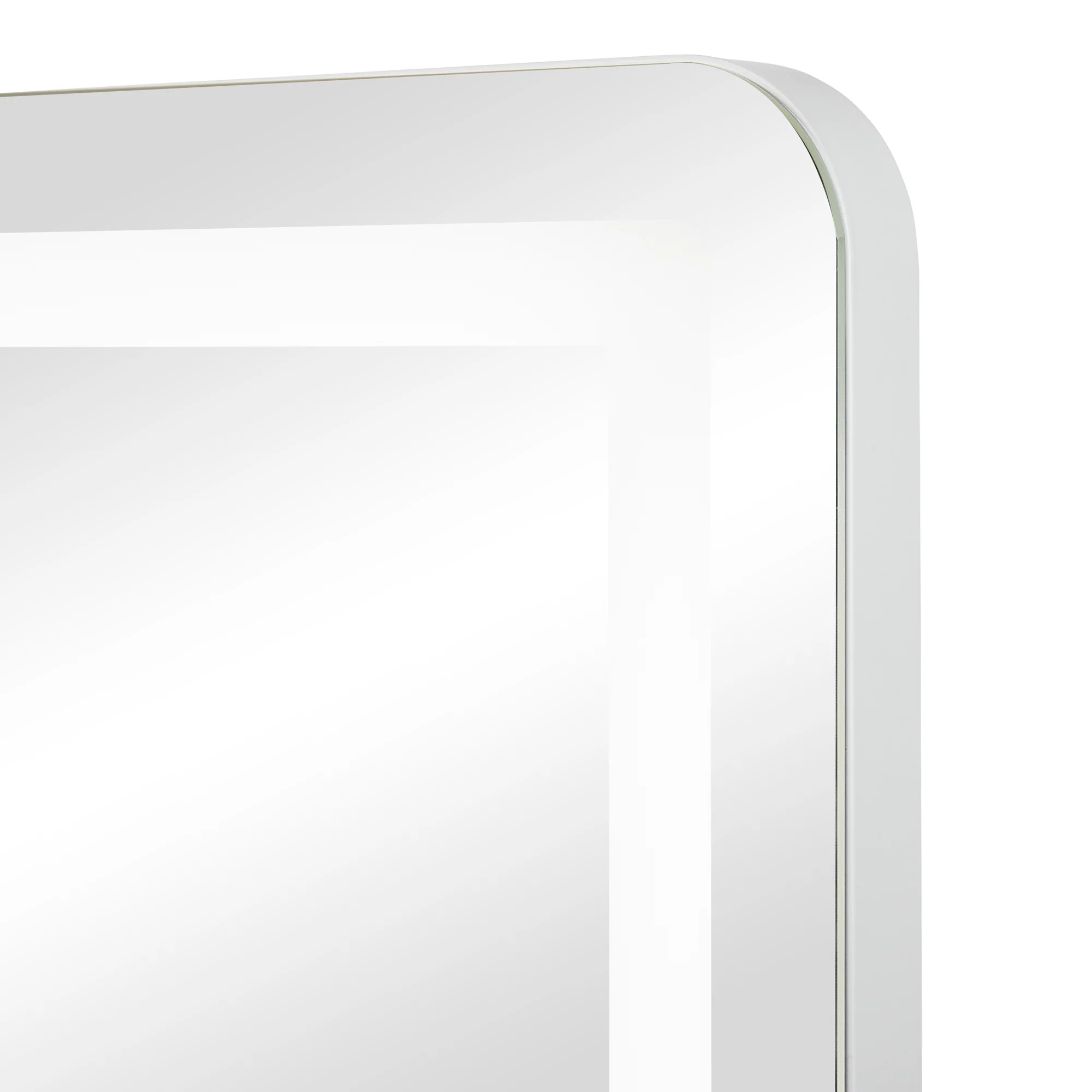 Luna 67cm Rectangle Front Illuminated Vanity Mirror White - Image 14