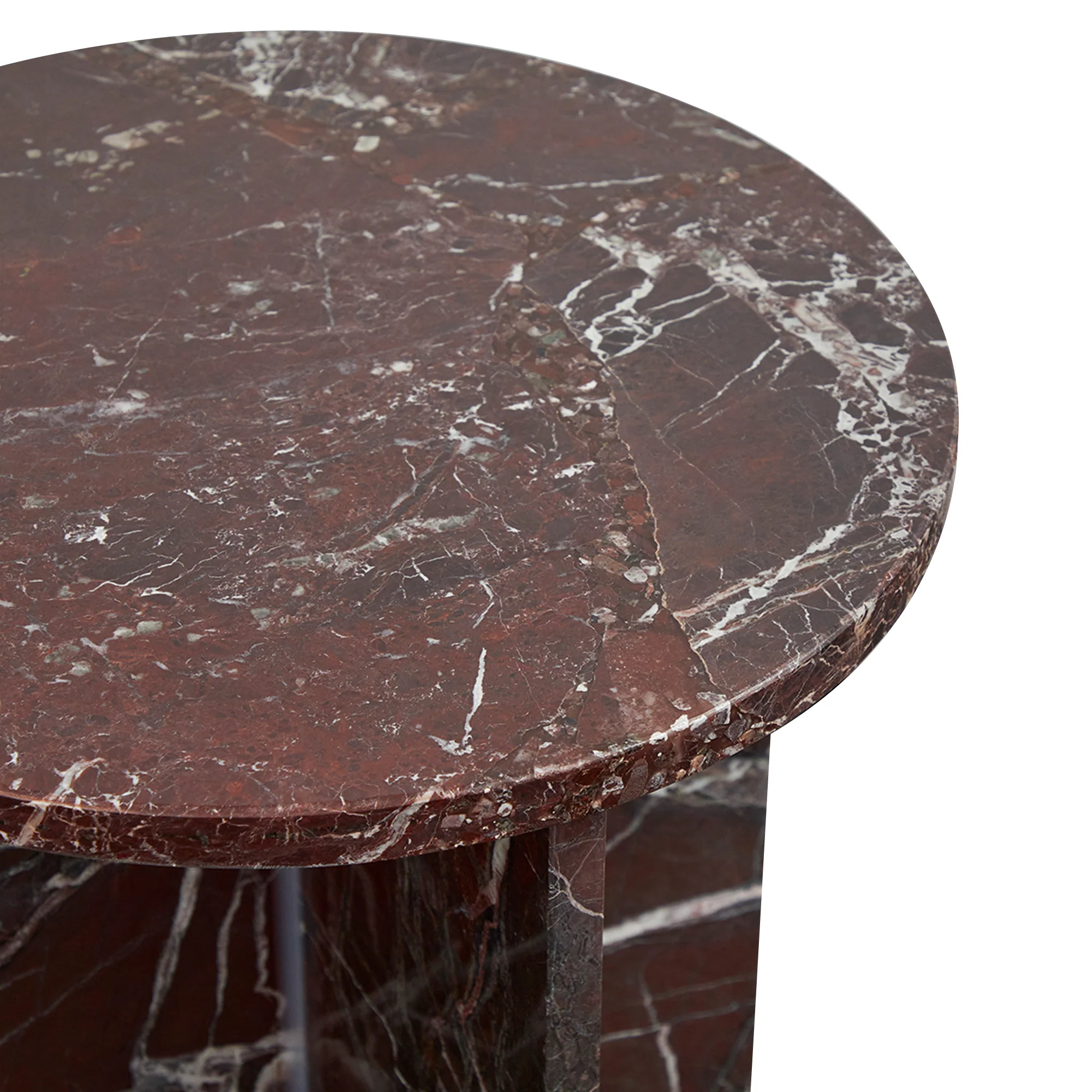 Lupe Marble Table Red - Image 5