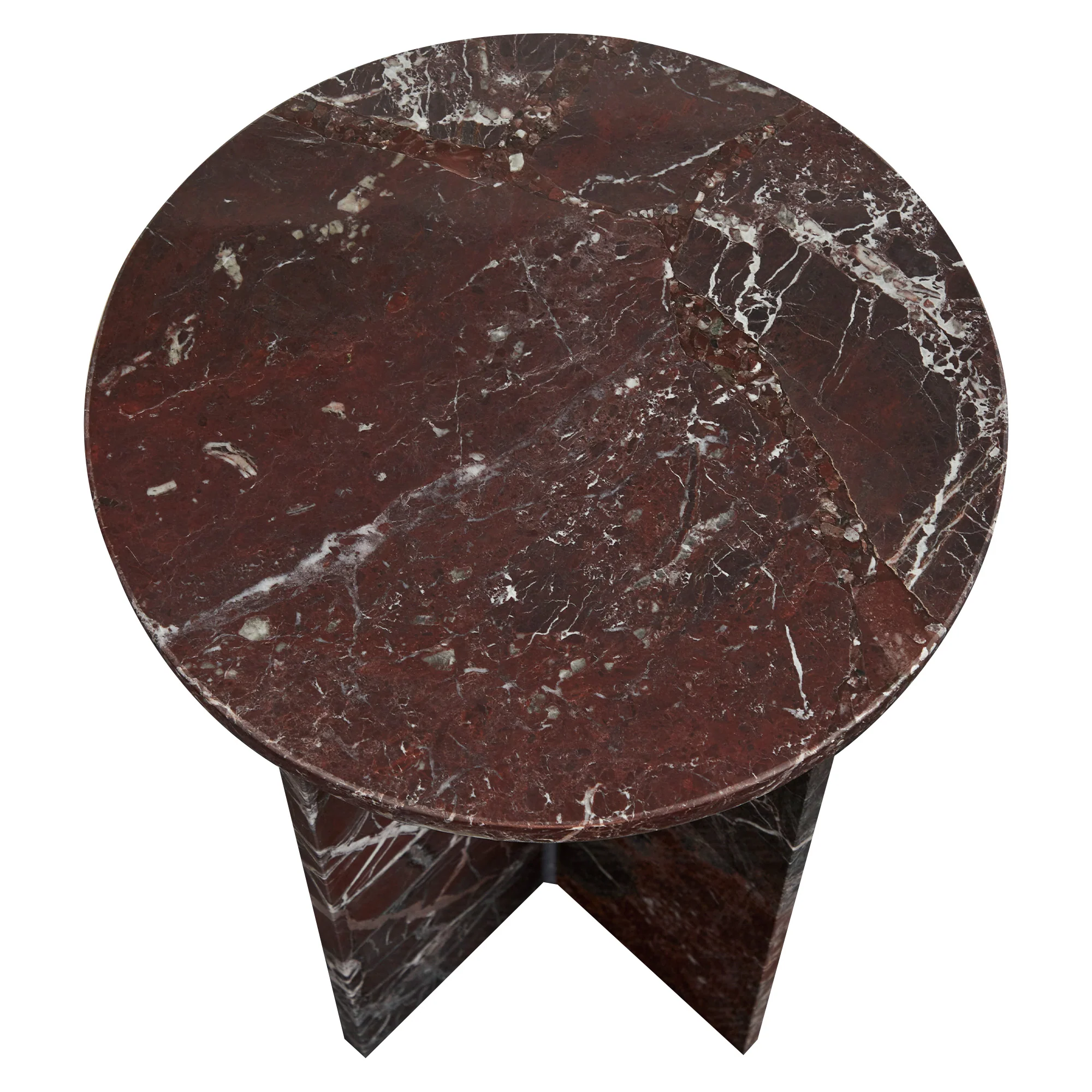 Lupe Marble Table Red - Image 6