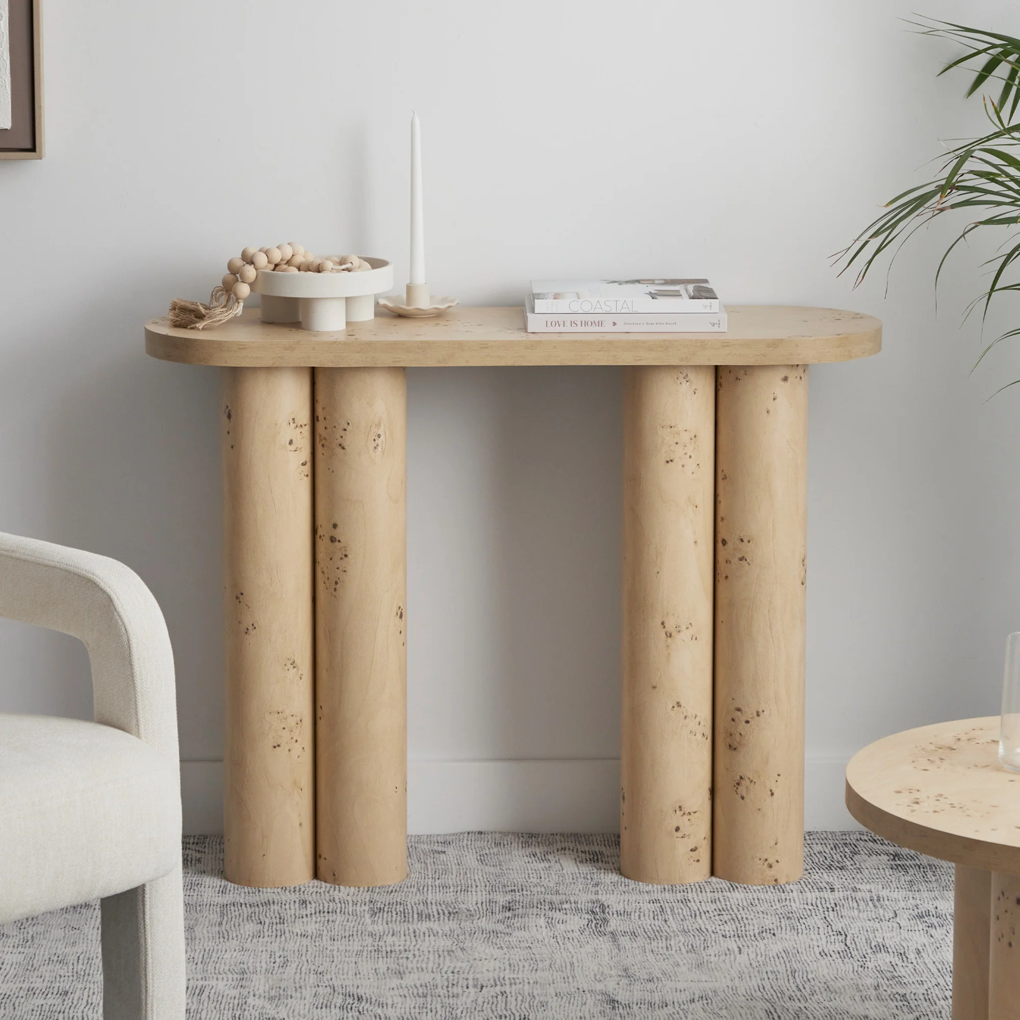 Mack Console Table Burl - Image 5