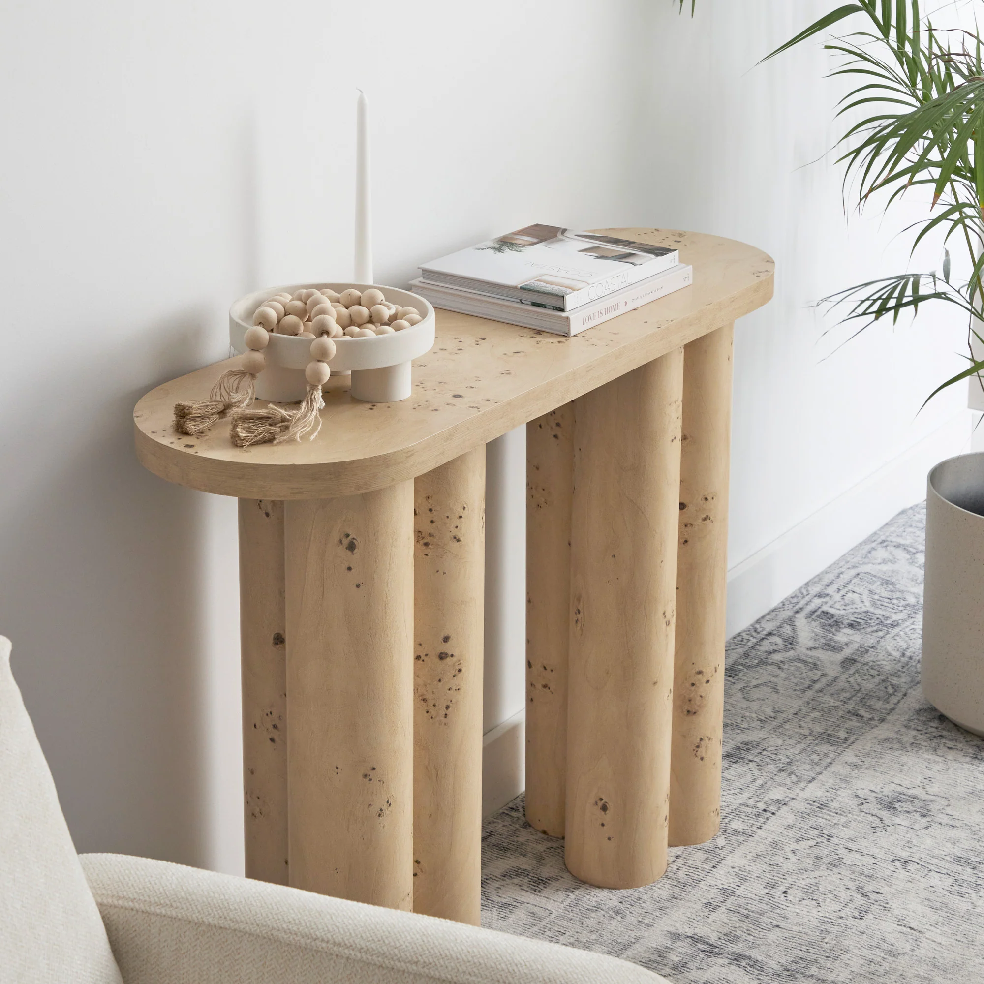 Mack Console Table Burl - Image 6