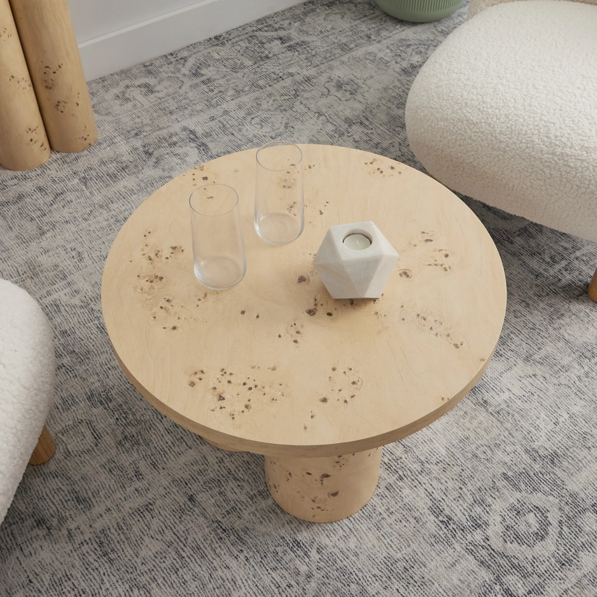 Mack Petite Coffee Table Burl - Image 6