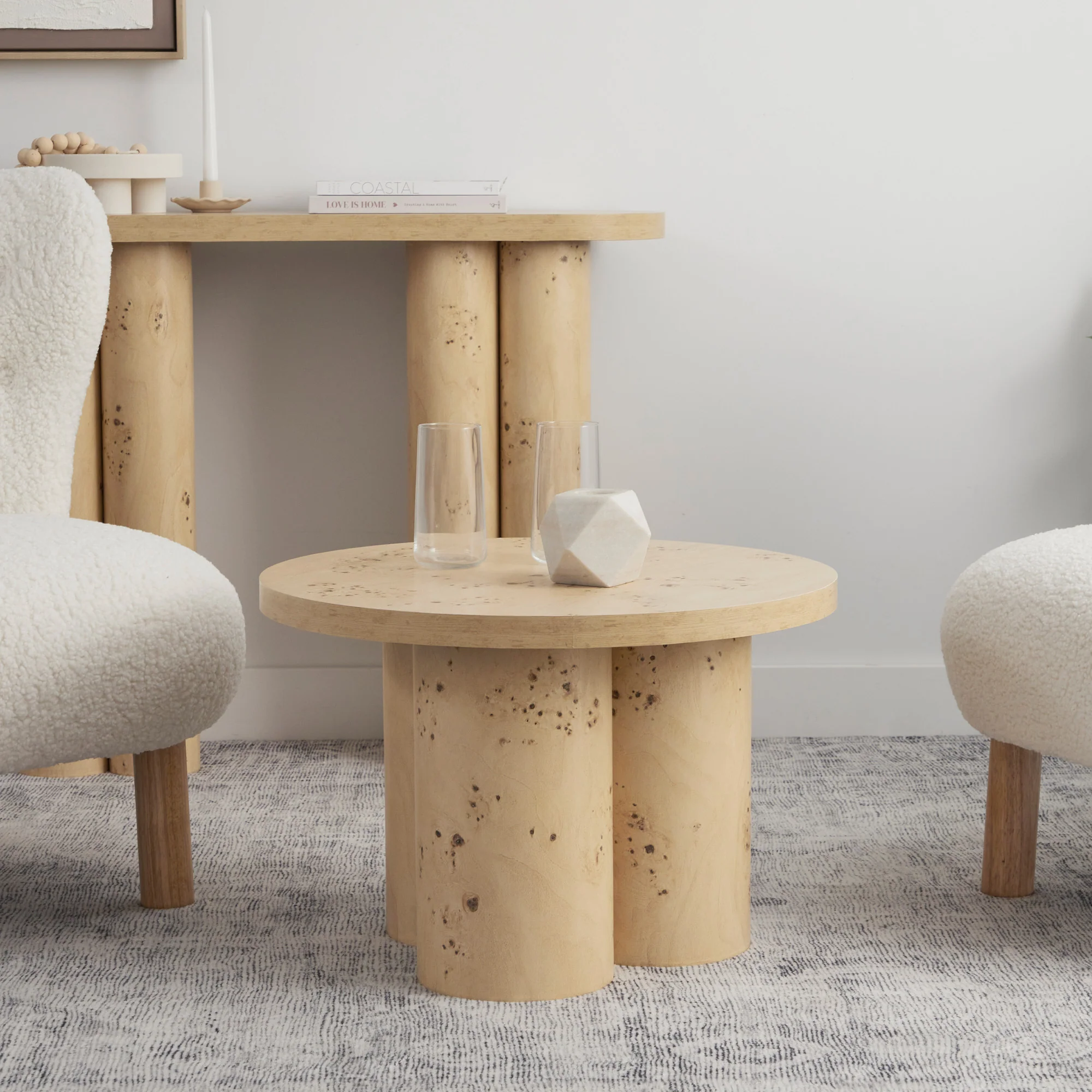 Mack Petite Coffee Table Burl - Image 8