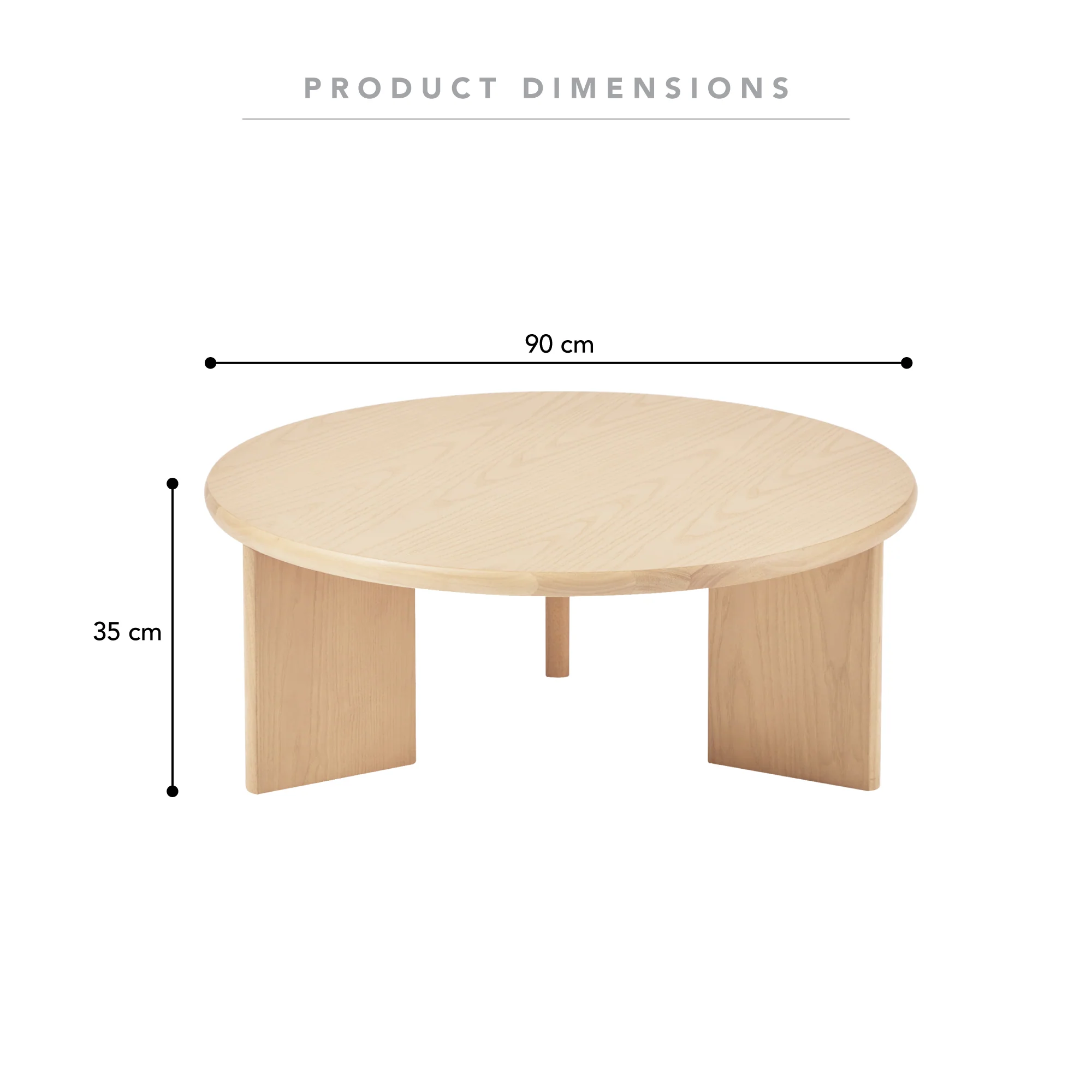 Mae Coffee Table Natural - Image 3