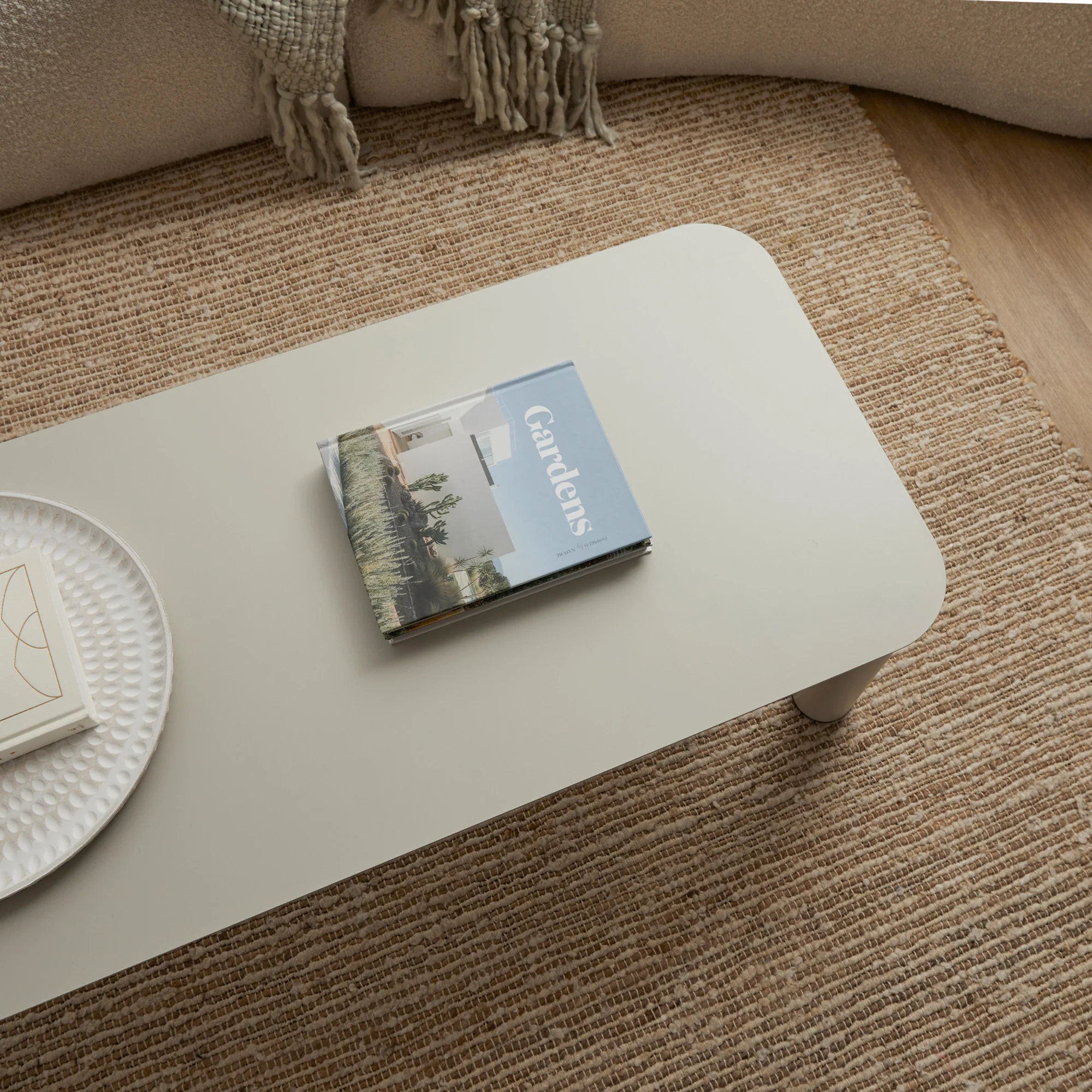 Maison Metal Coffee Table Birch - Image 4