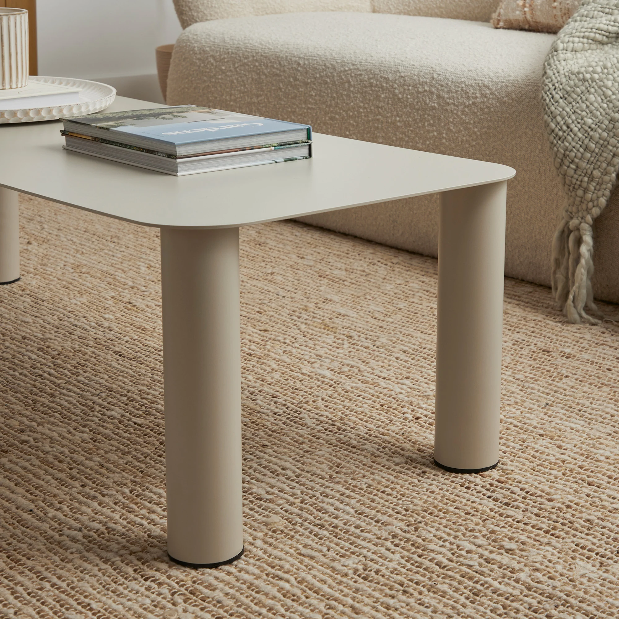 Maison Metal Coffee Table Birch - Image 5