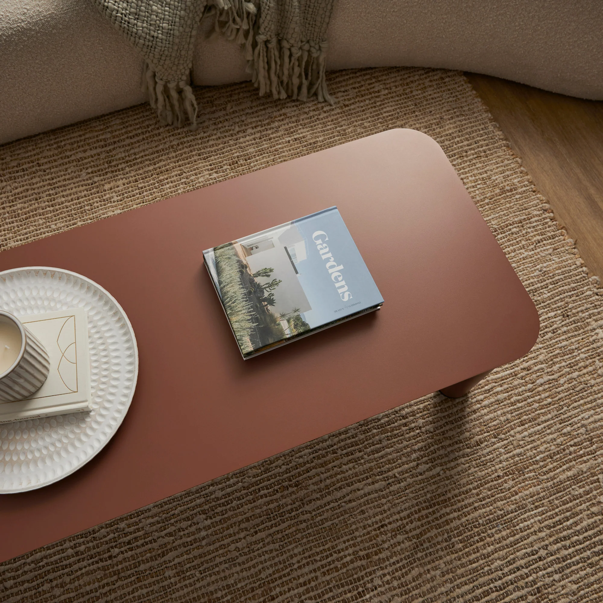 Maison Metal Coffee Table Mocha - Image 4