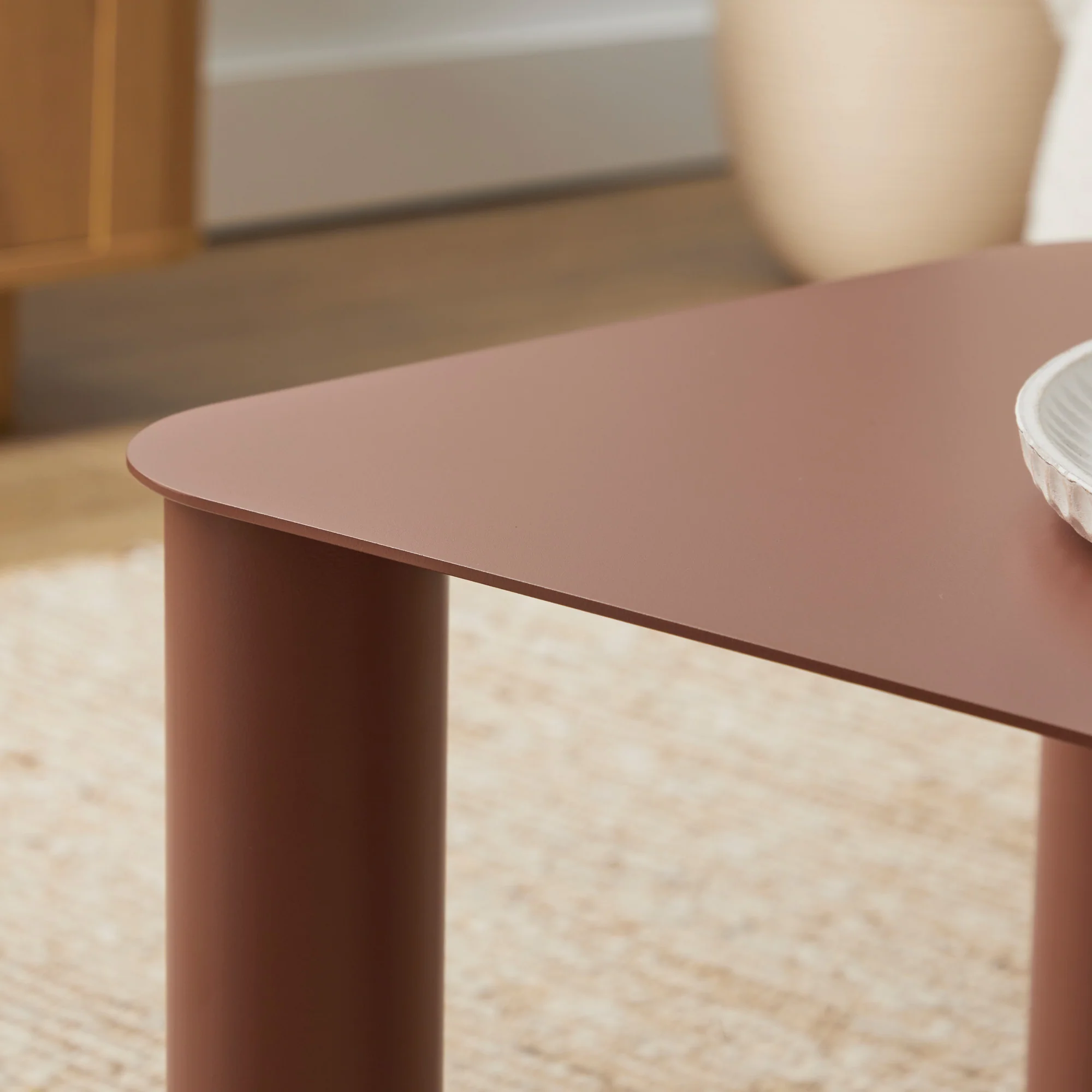 Maison Metal Coffee Table Mocha - Image 6