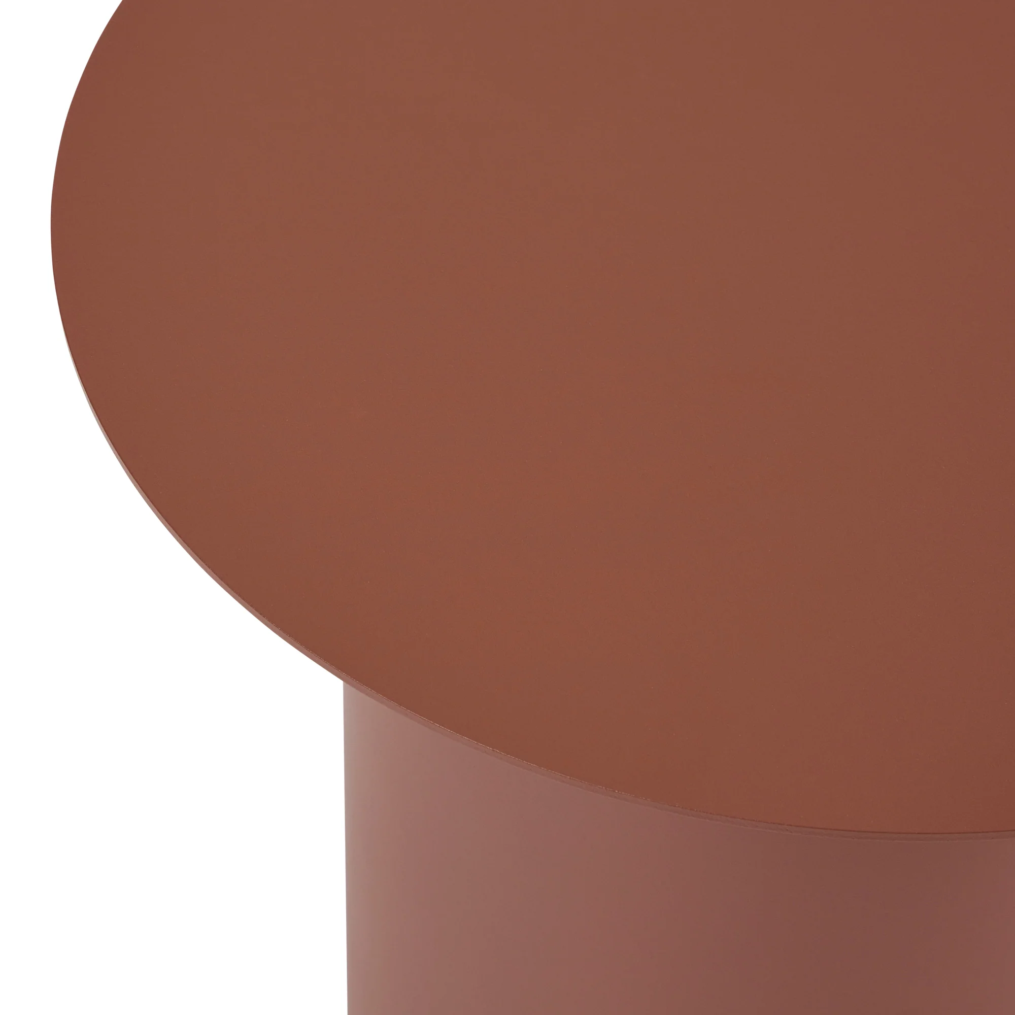 Maison Metal Round Side Table Mocha - Image 9