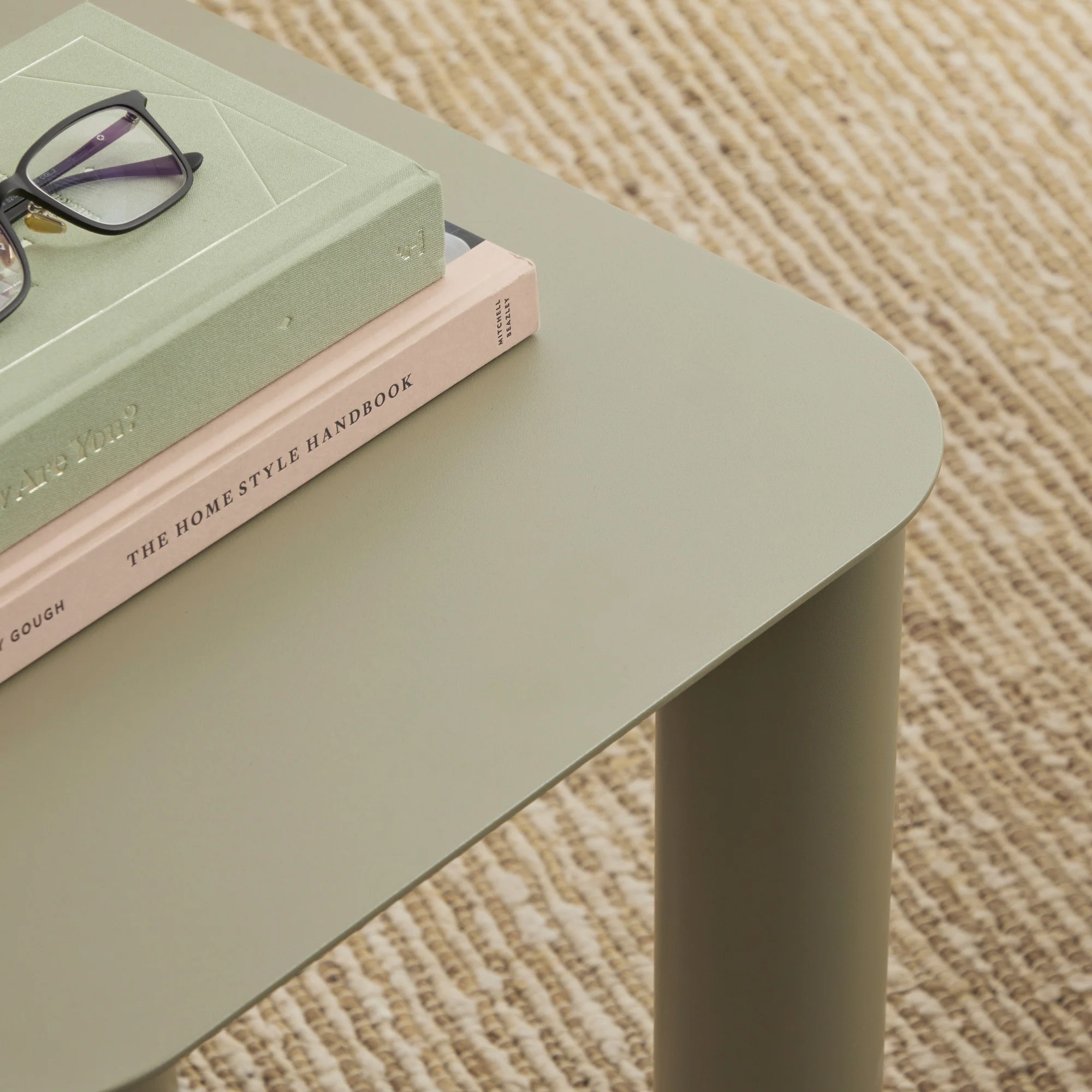 Maison Metal Square Side Table Olive - Image 4