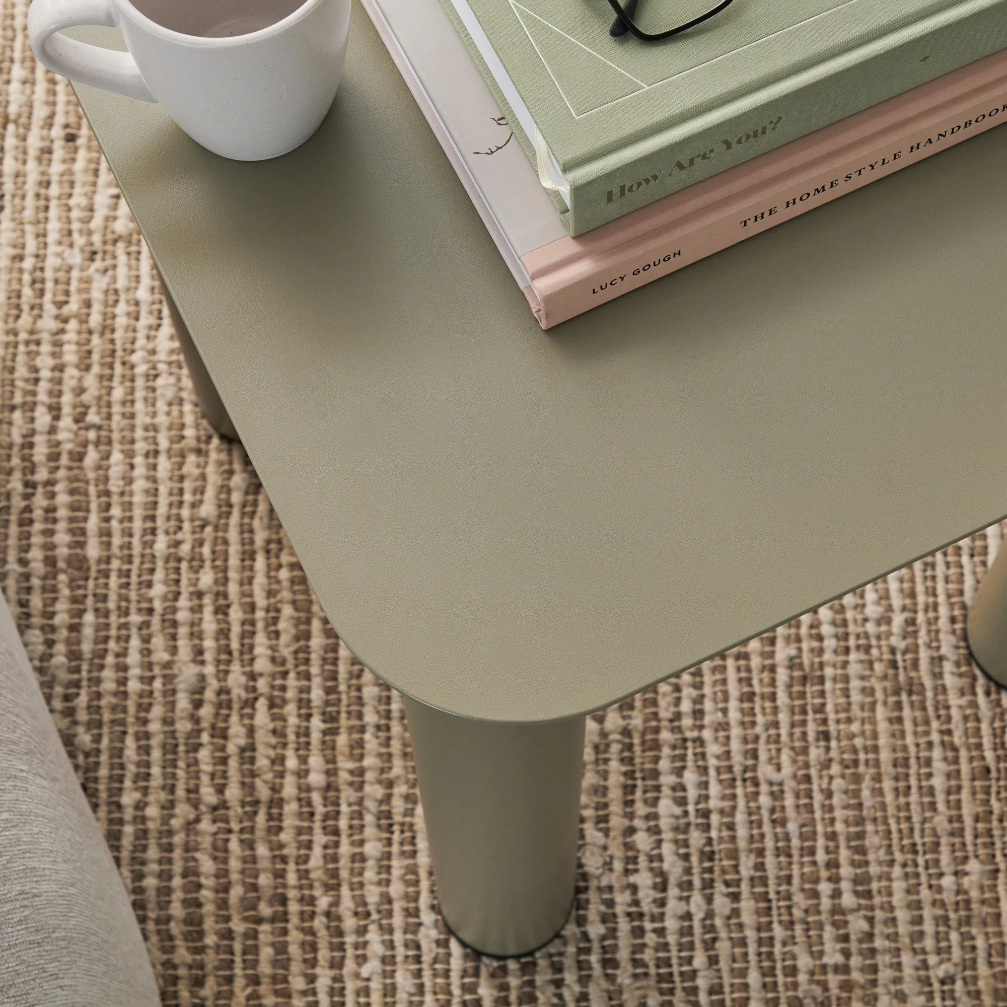 Maison Metal Square Side Table Olive - Image 8