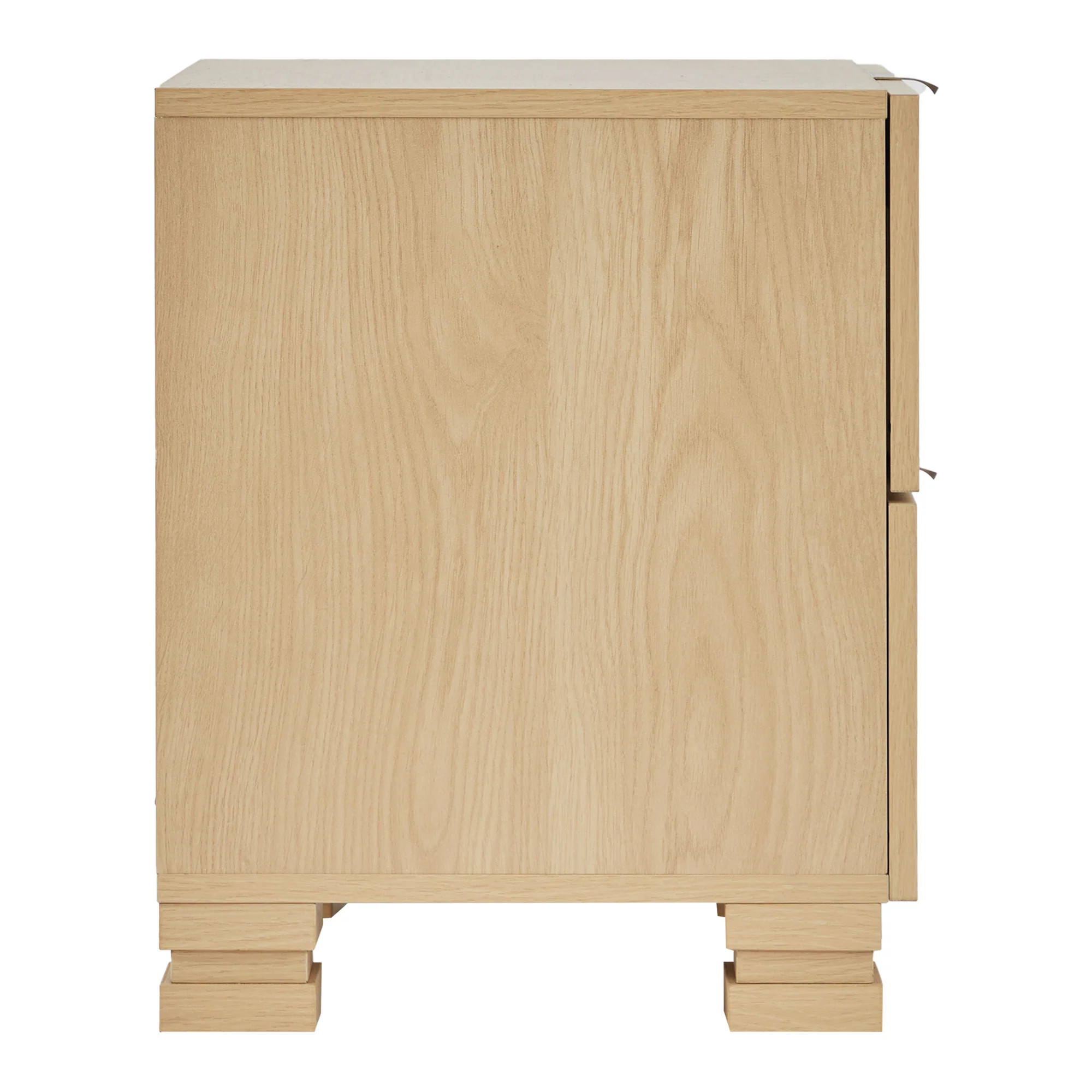 Malcom Bedside Table Oak - Image 11