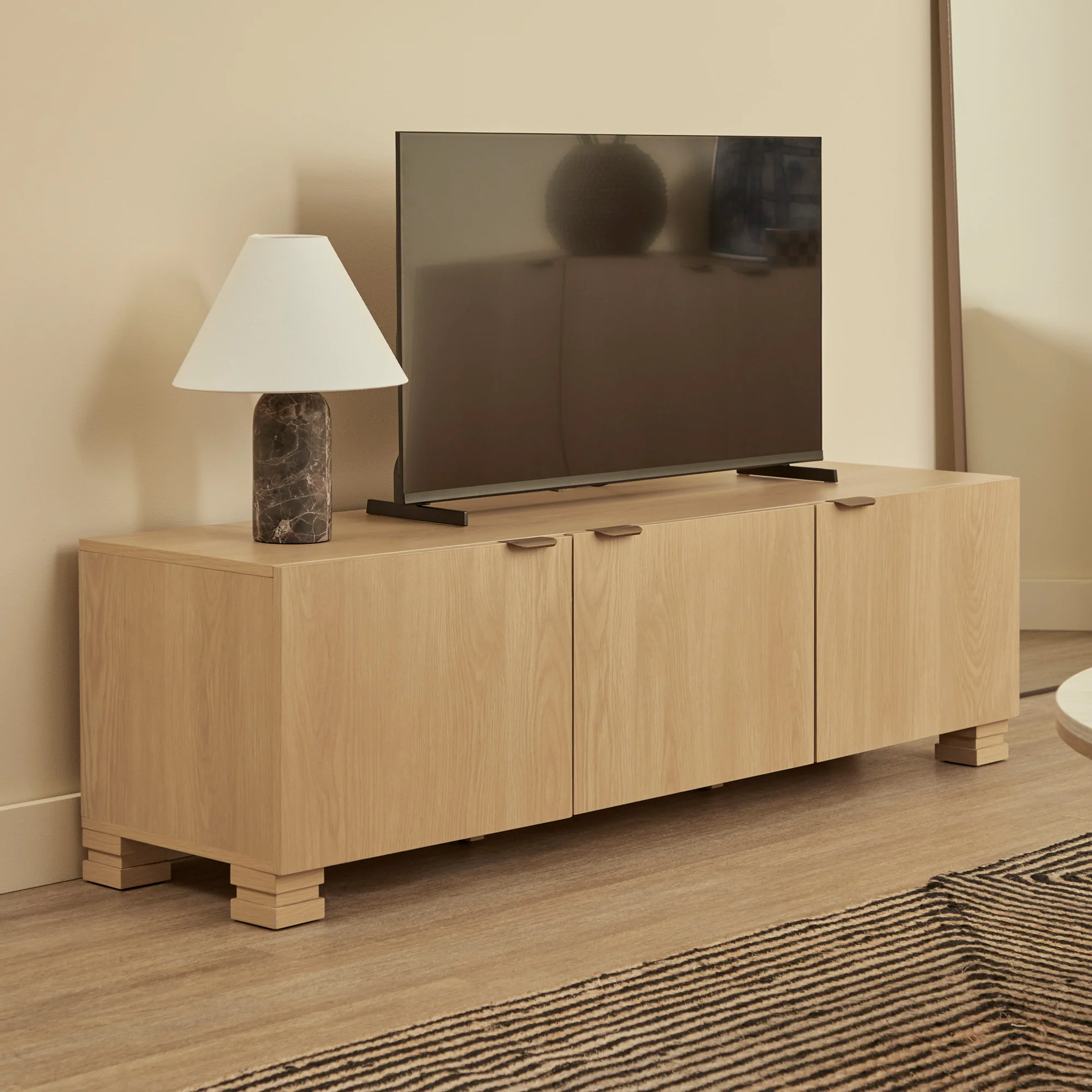 Malcom Entertainment Unit Oak (150cm)