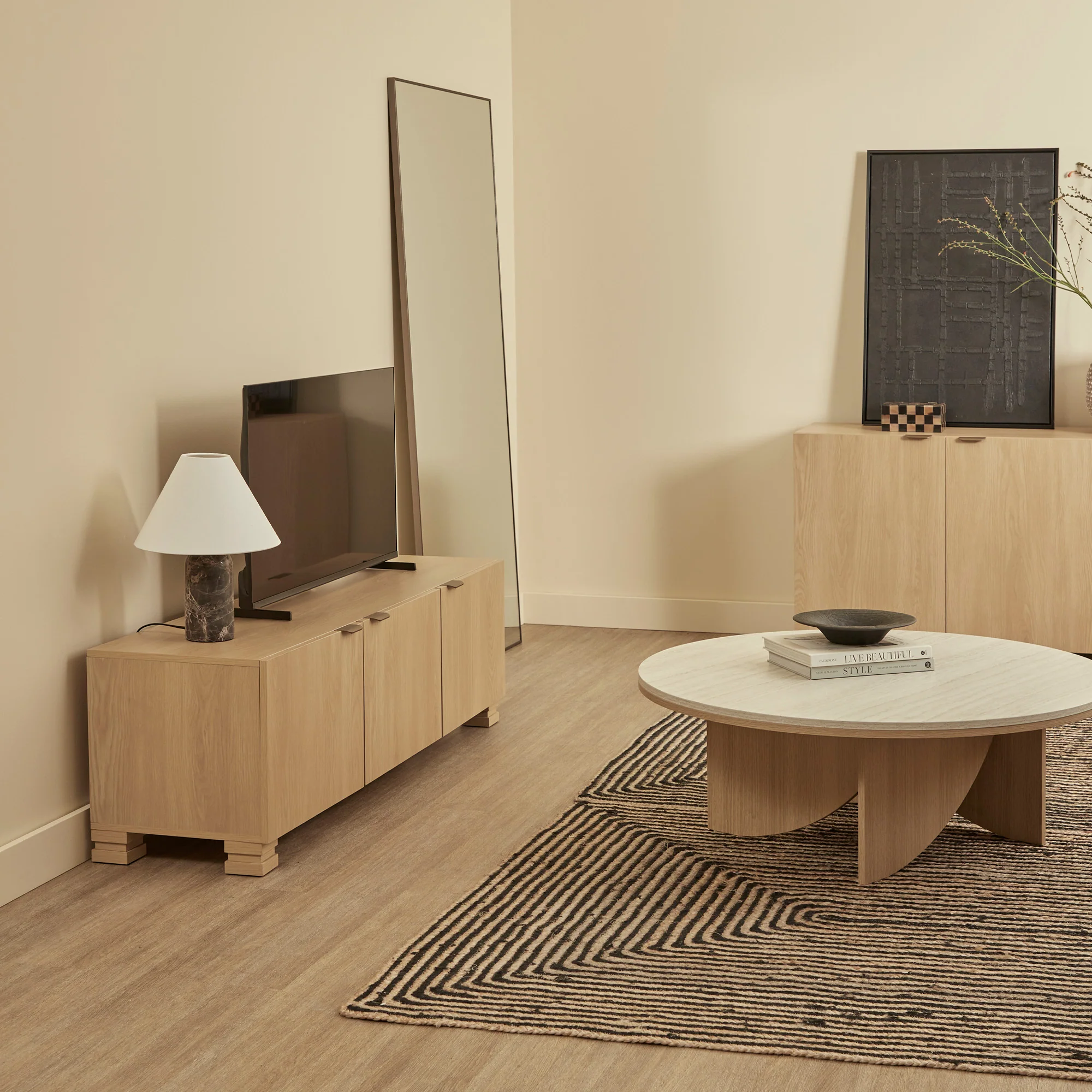 Malcom Entertainment Unit Oak (150cm) - Image 12