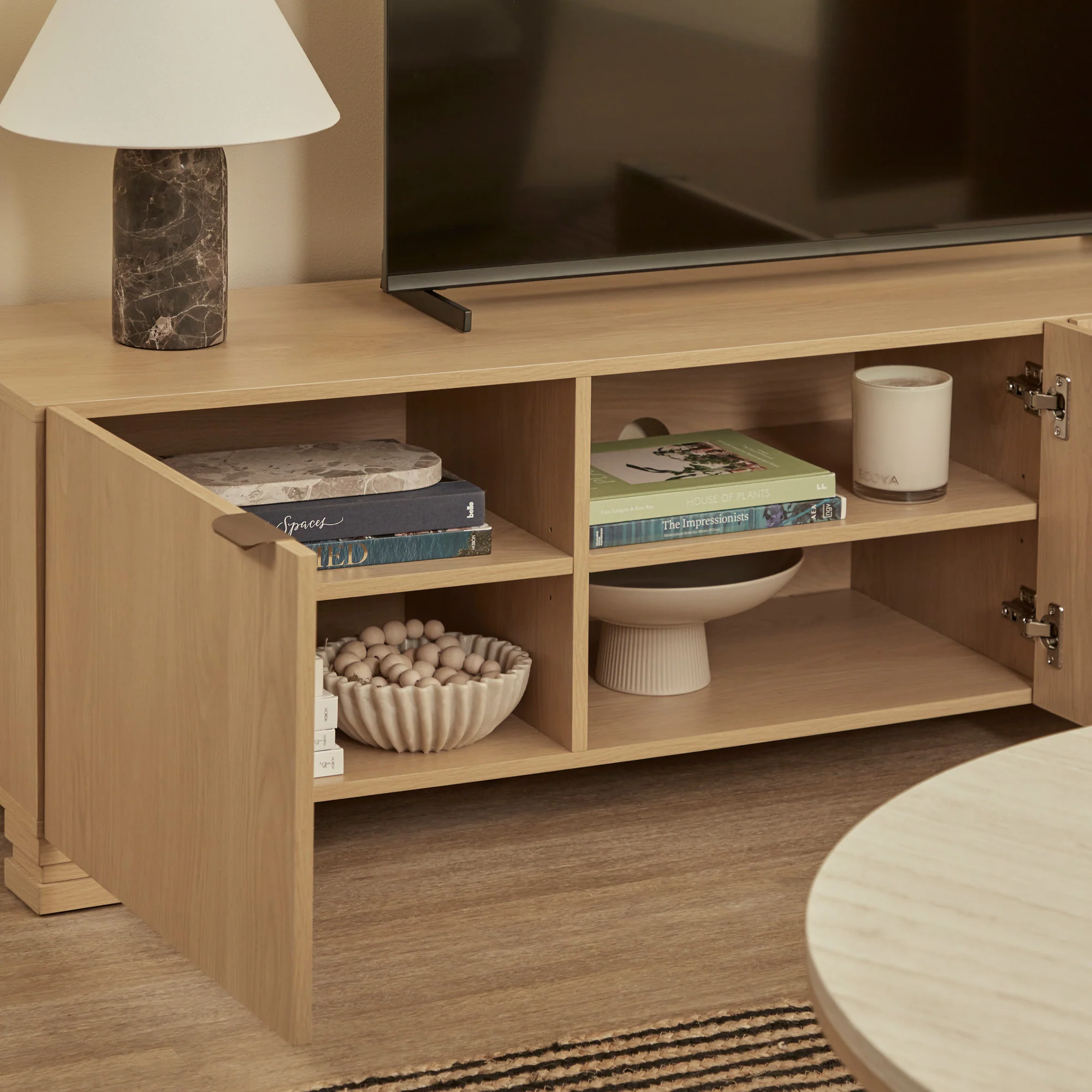 Malcom Entertainment Unit Oak (150cm) - Image 7
