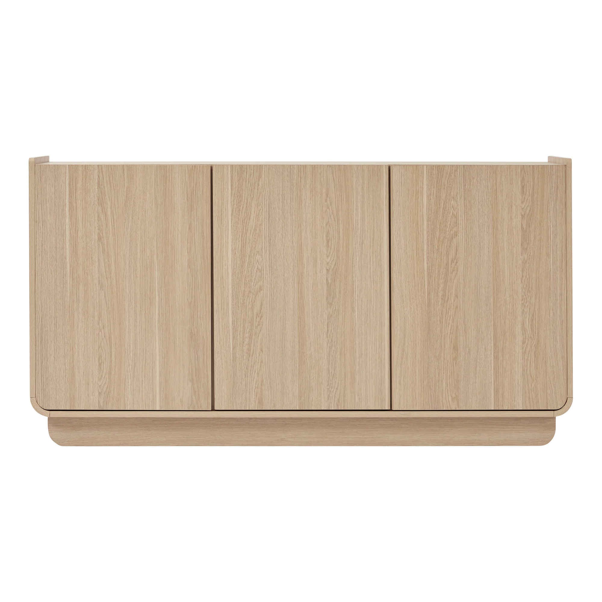 Malmo 3 Door Buffet Oak (140cm) - Image 11