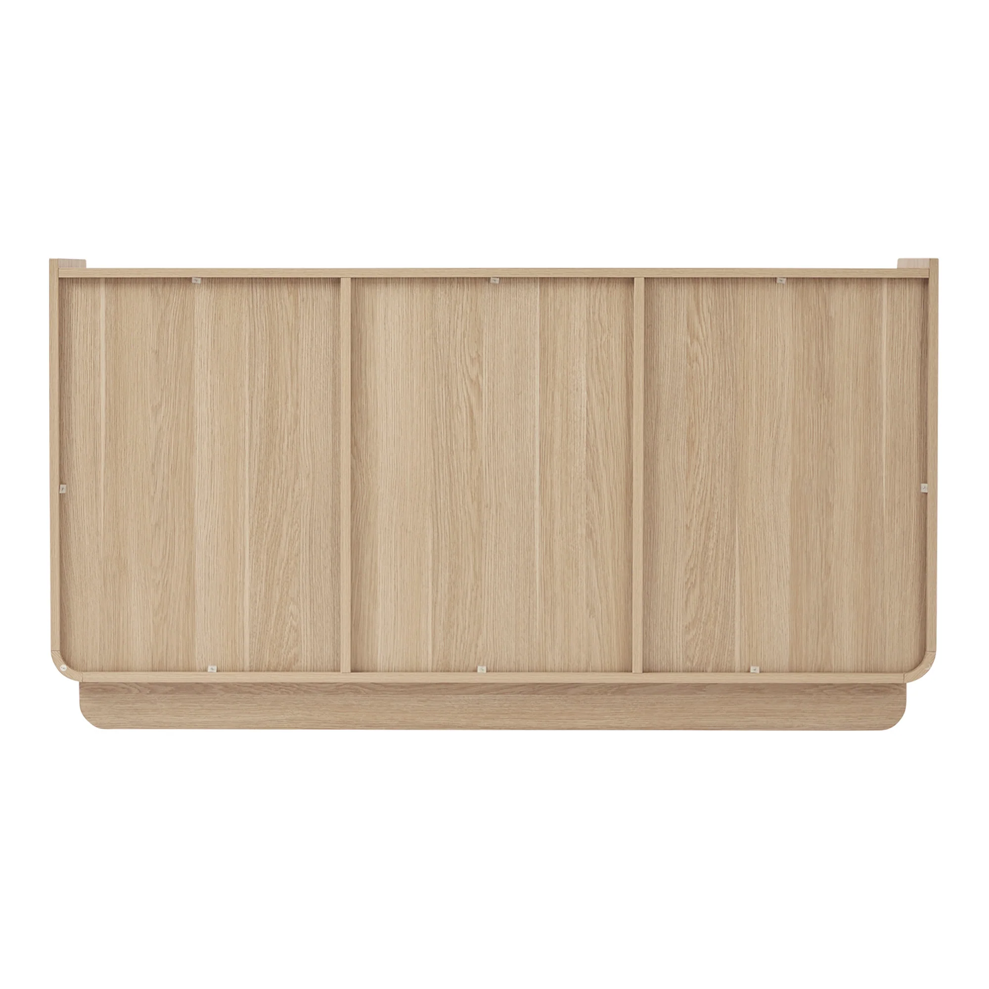 Malmo 3 Door Buffet Oak (140cm) - Image 16