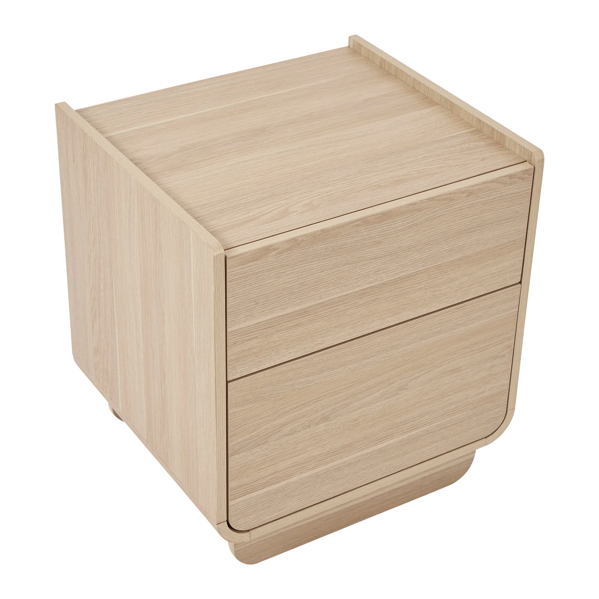 Malmo Bedside Table Oak - Image 13
