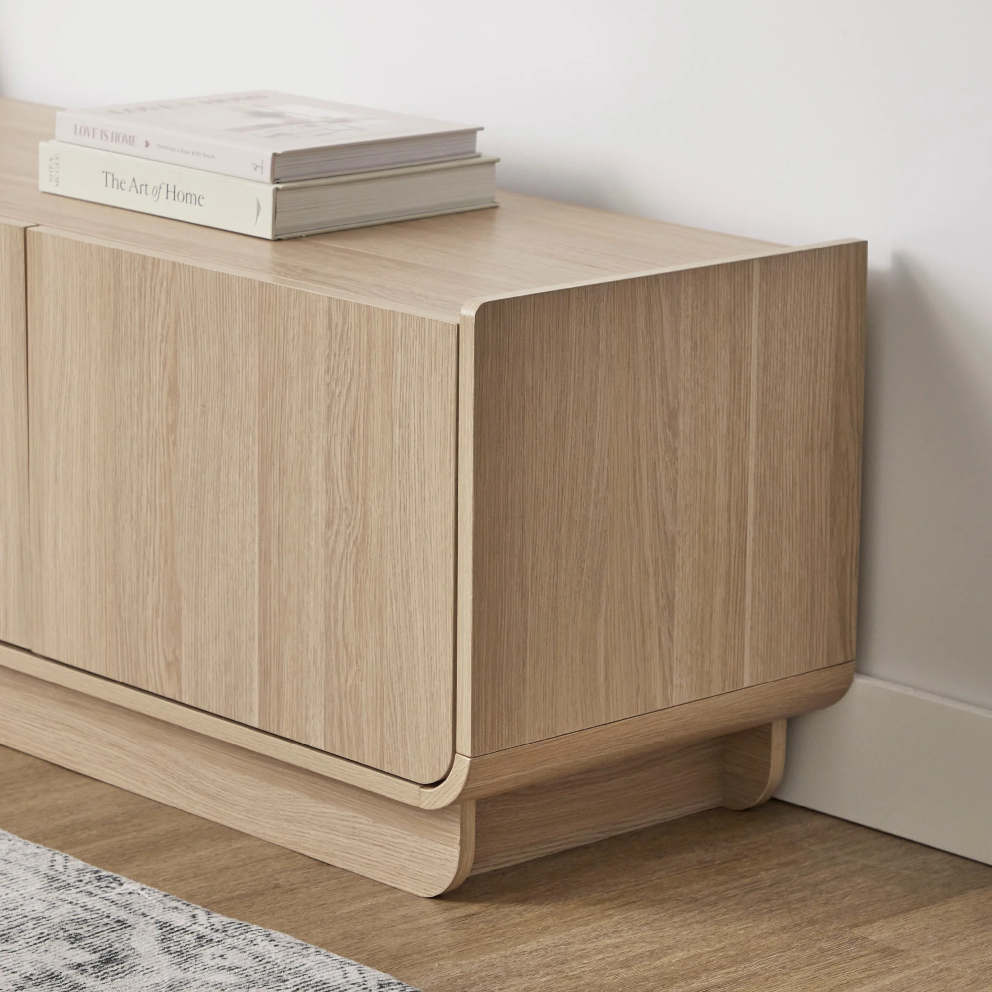 Malmo Entertainment Unit Oak (150cm) - Image 9